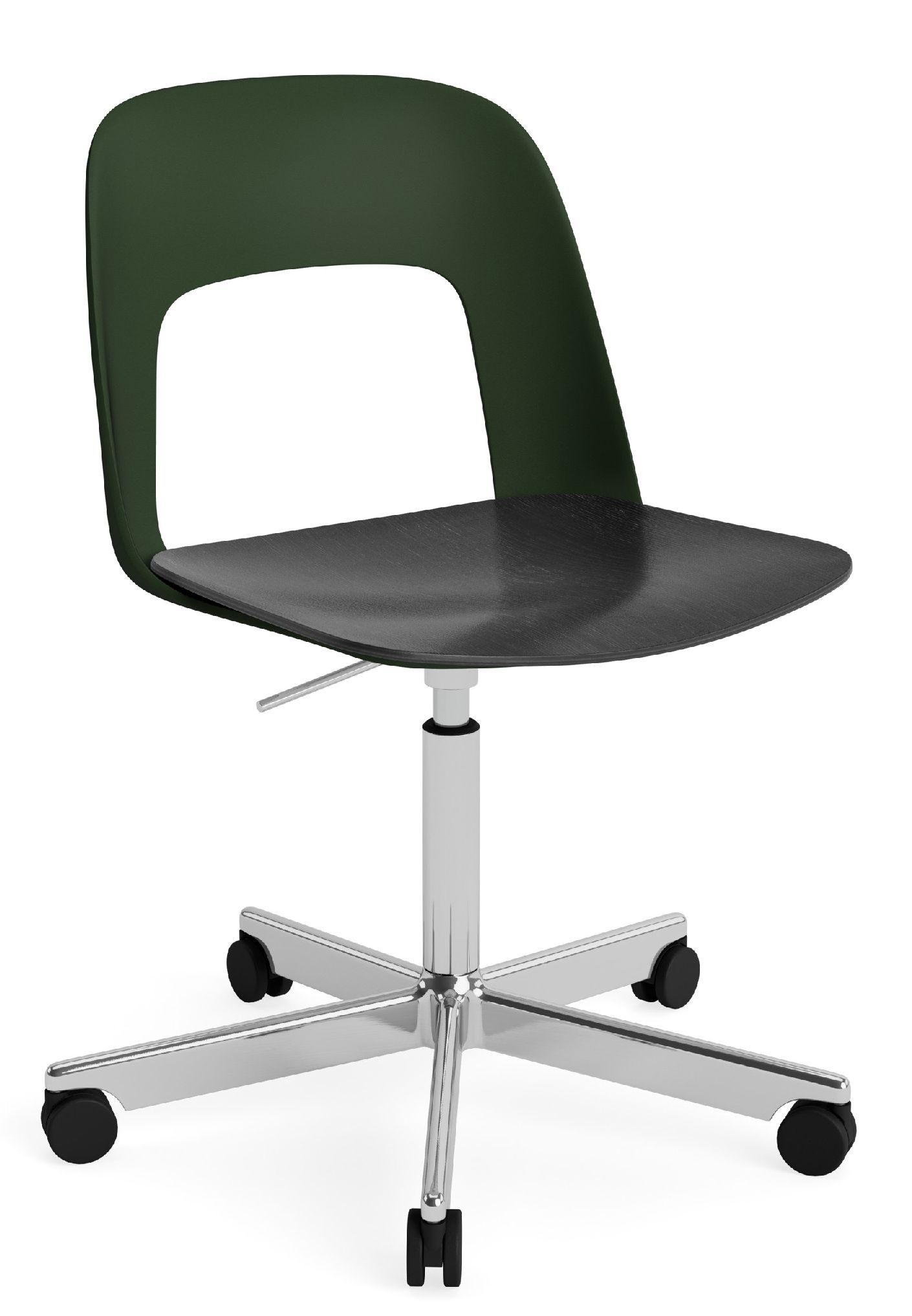 Layout Side Chair 142 5-star swivel base chair Hay  