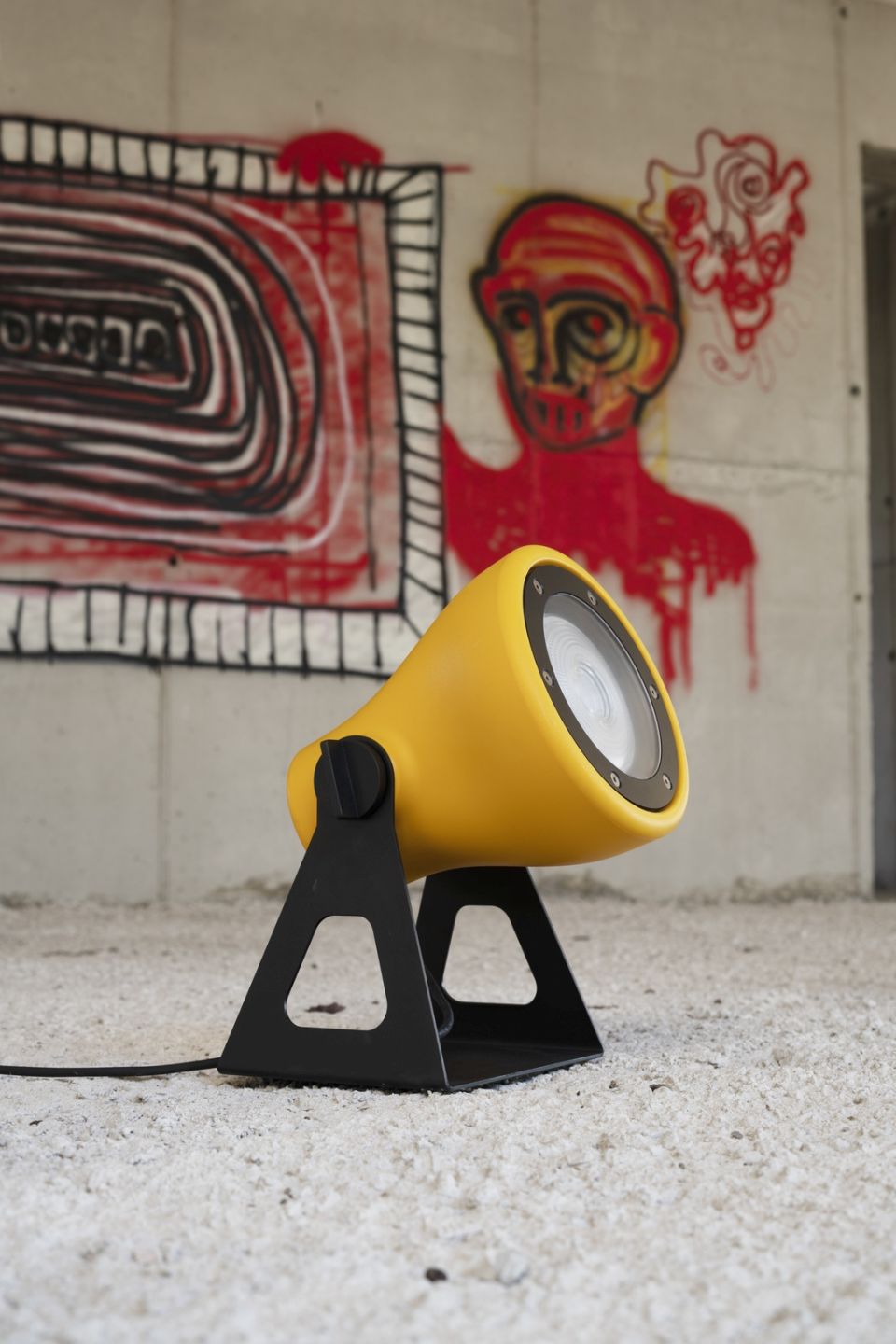 Mini Frog Outdoor lamp yellow Martinelli Luce