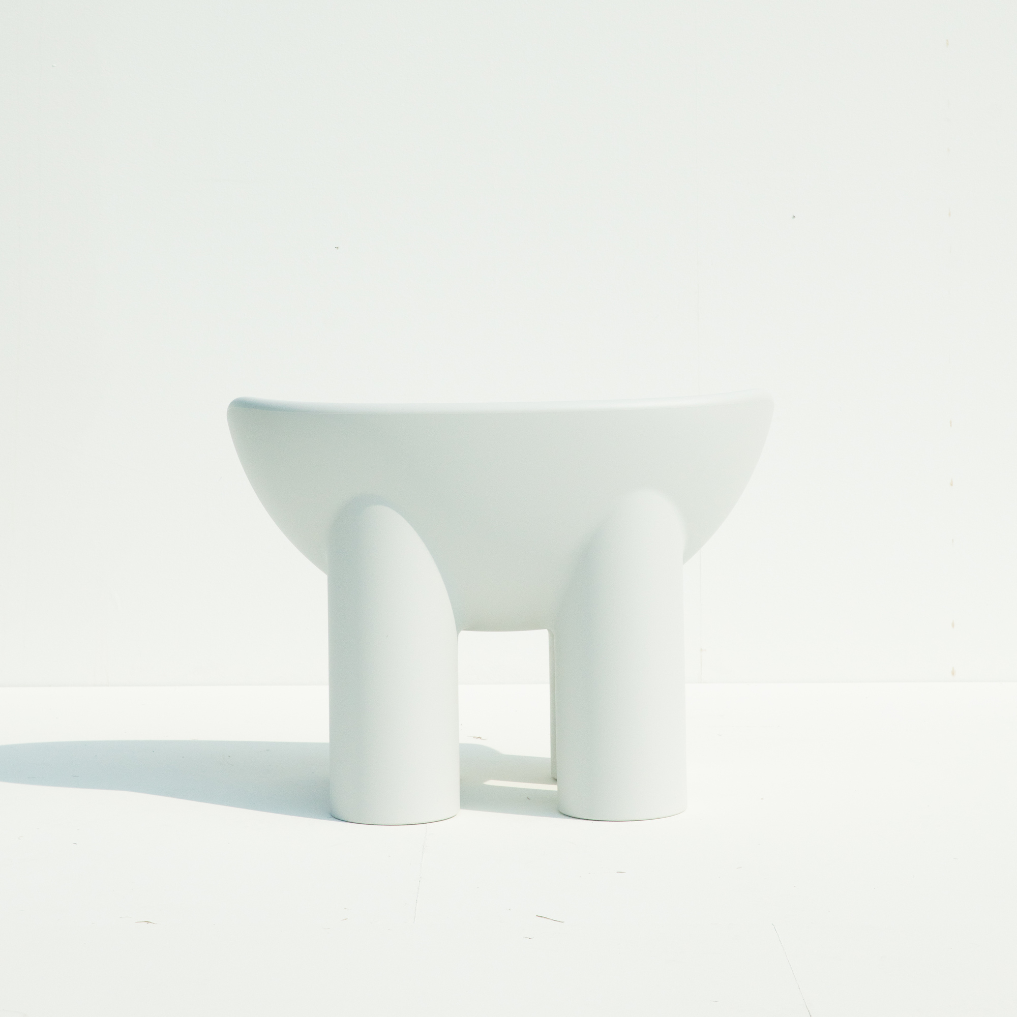 Roly Poly Armchair Driade Concrete