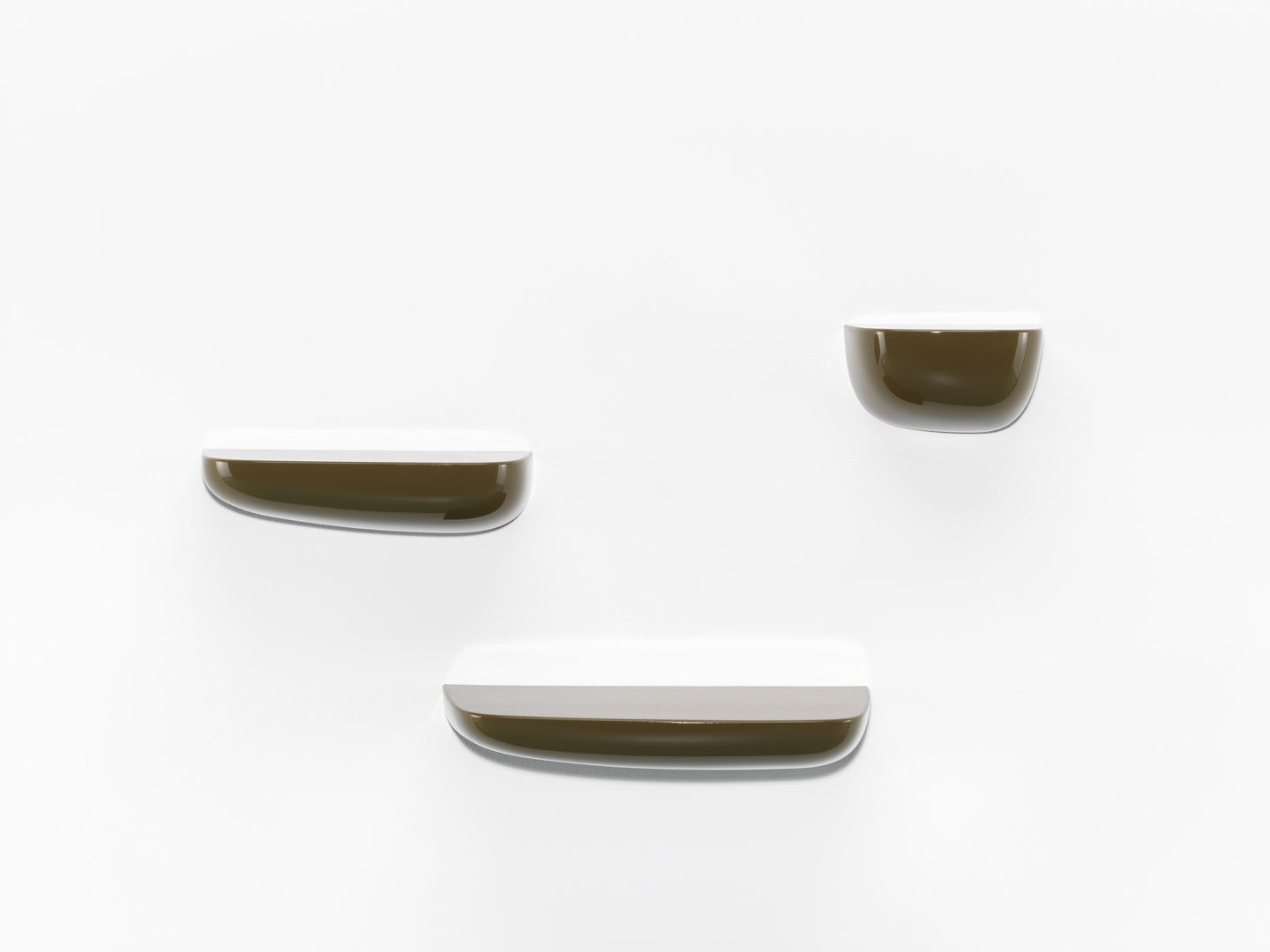 Corniches Wall board Large Vitra Dark grey