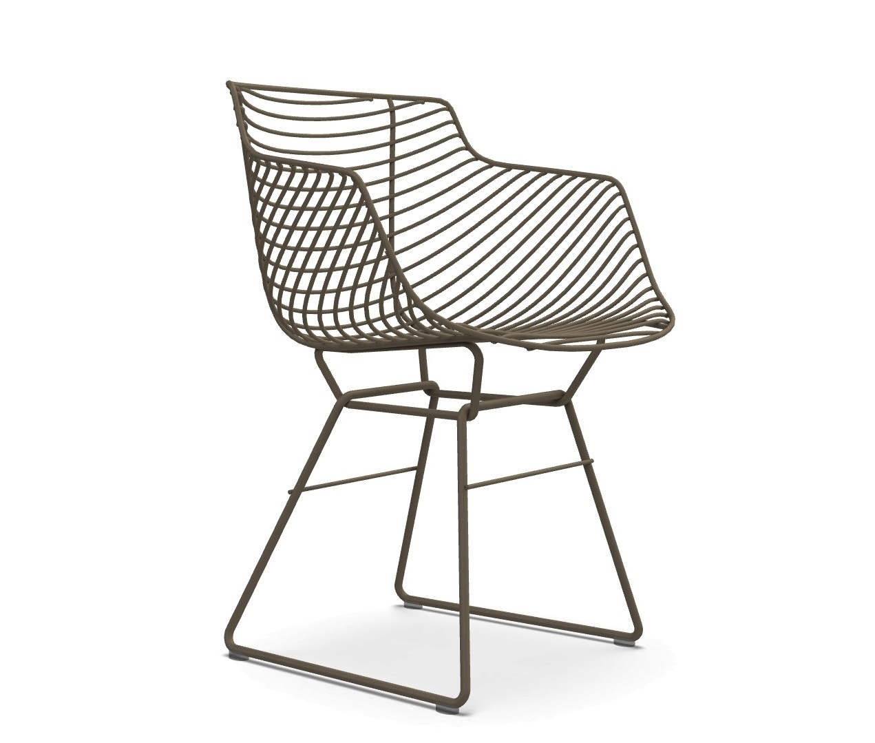 Flow Filo SLIM Indoor/Outdoor Chair Skid Frame MDF Italia 