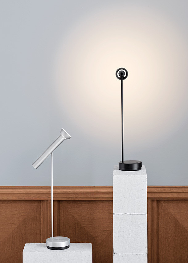 TOPOLED table lamp T anodized bronze Baltensweiler SINGLE PIECES