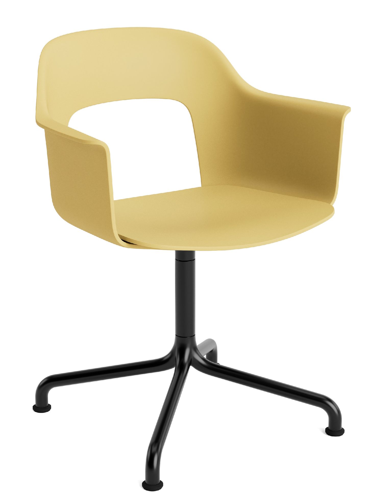 Layout Armchair 251 Armchair 4-star base swivel base with curved base Hay  