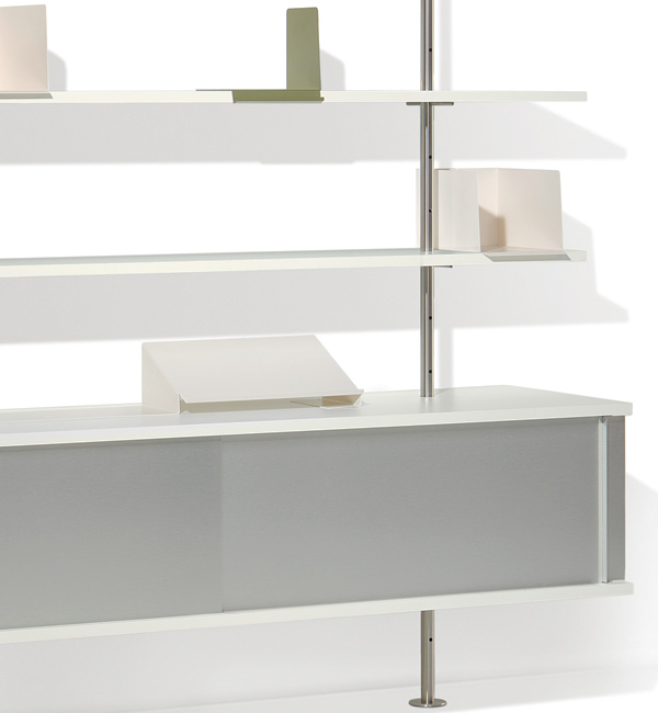 Bookend for Eiermann shelf Richard Lampert