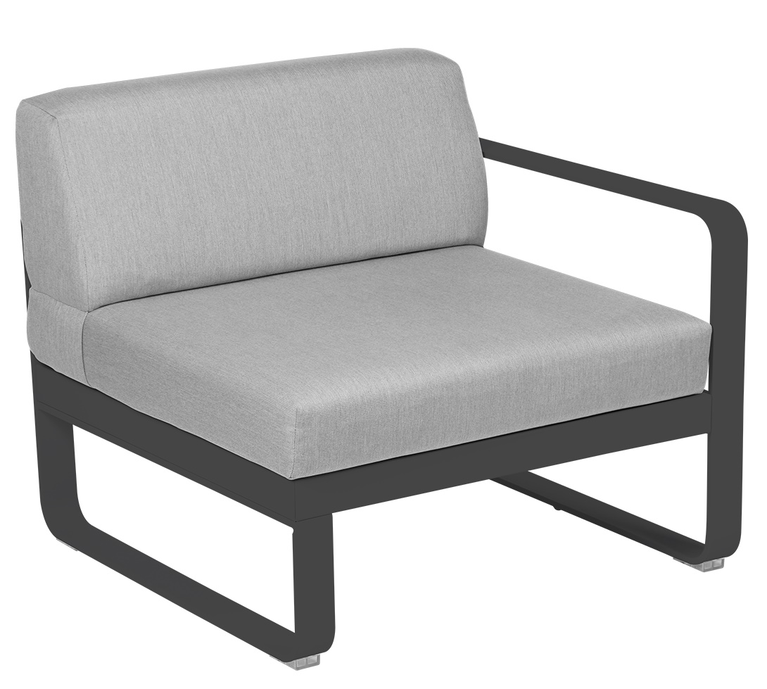 Bellevie 1-Seater Module Right Sofa Outdoor Fermob   