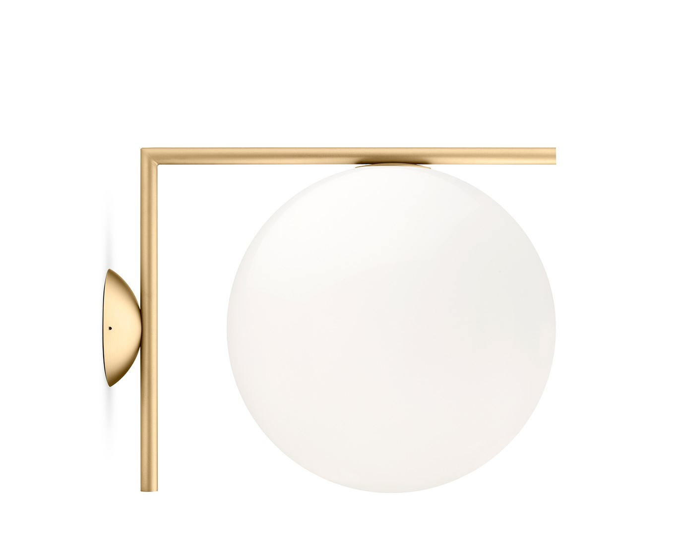 IC Lights C/W2 Wall lamp / ceiling lamp Flos brass