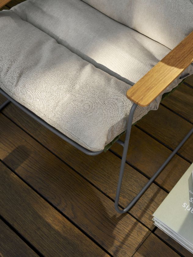 Cushion Cushion for Click Roomy Lounge Chair Armchair Outdoor Houe