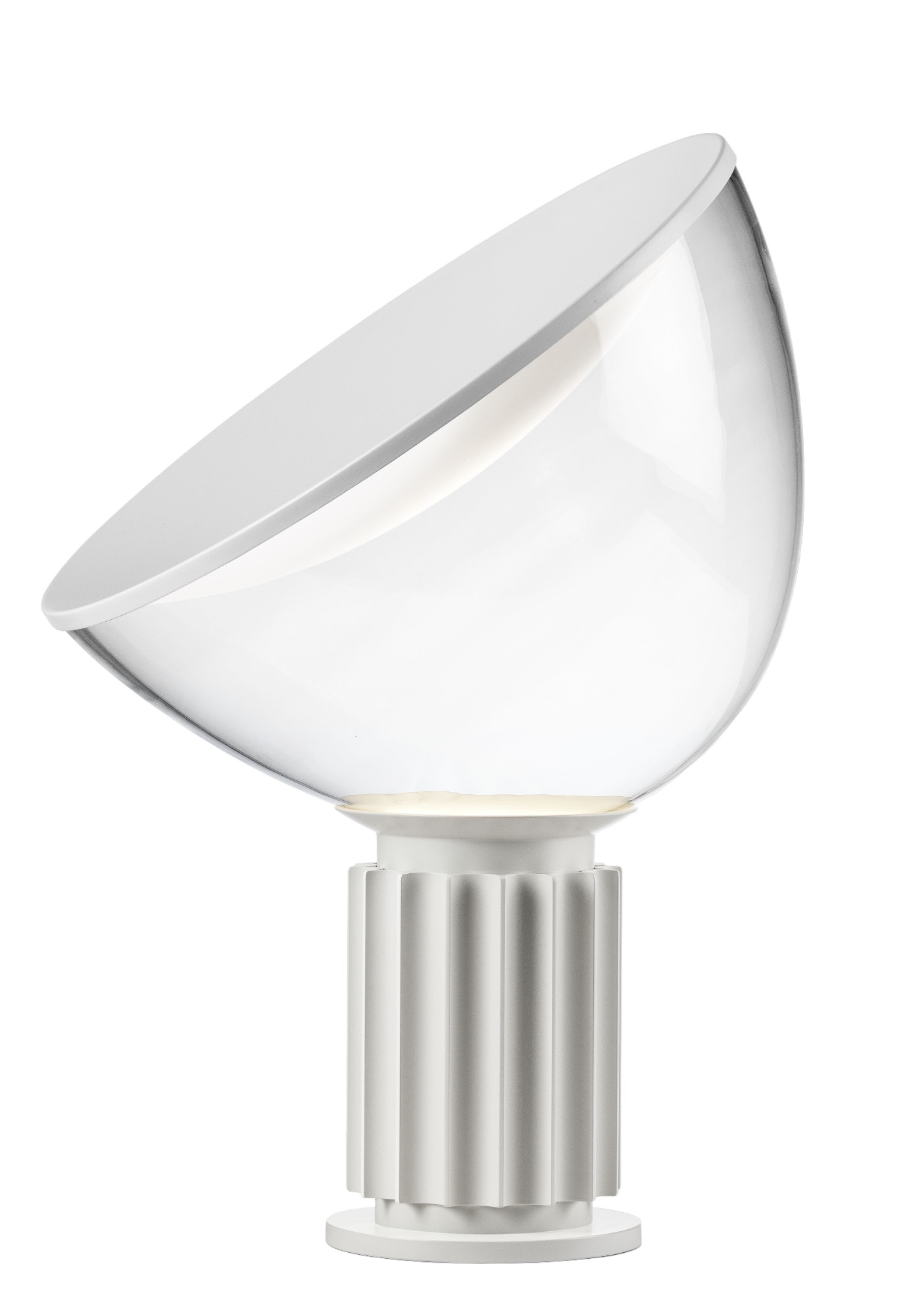 Taccia Small LED White matt Table lamp Table lamp Flos