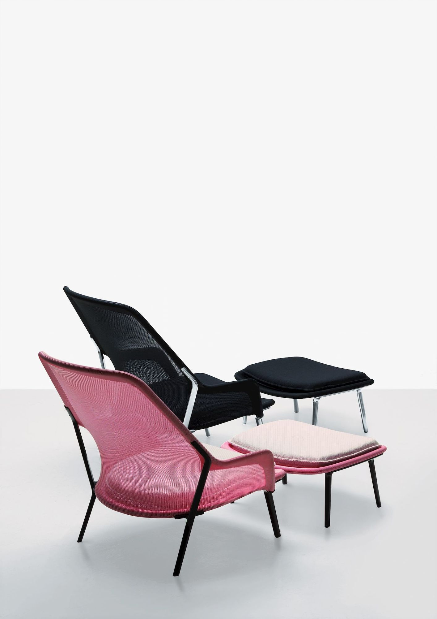 Slow Chair &amp; Ottoman Armchair Vitra