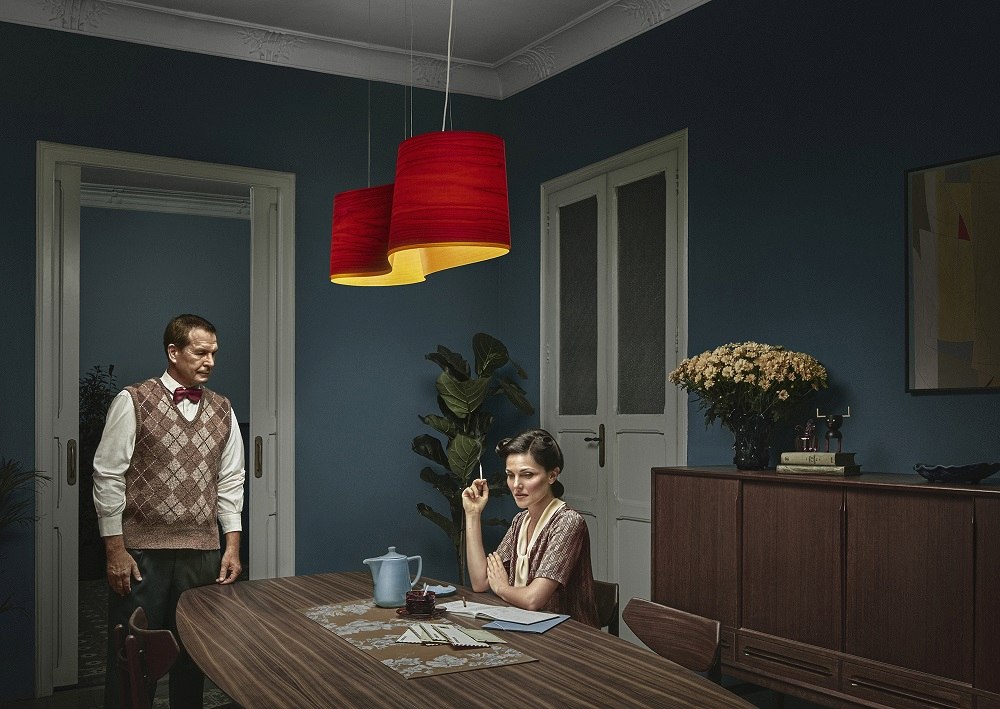New Wave Suspension Pendant lamp LZF Lamps