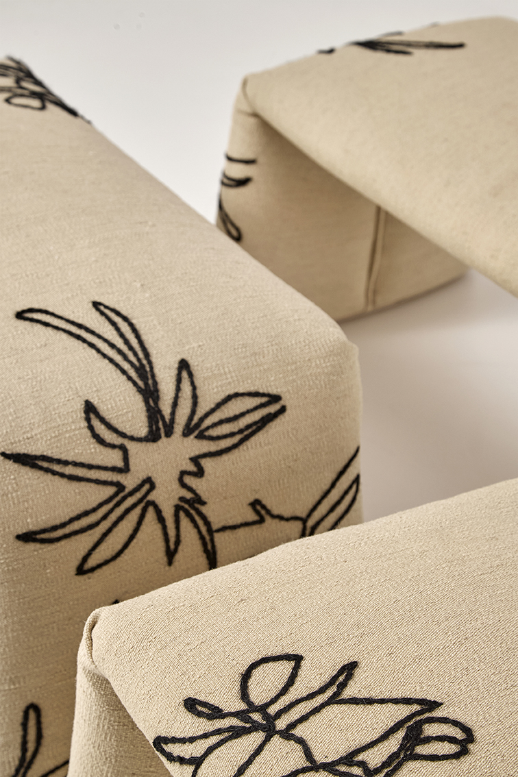 Folded Flower Bench Bench Nanimarquina 