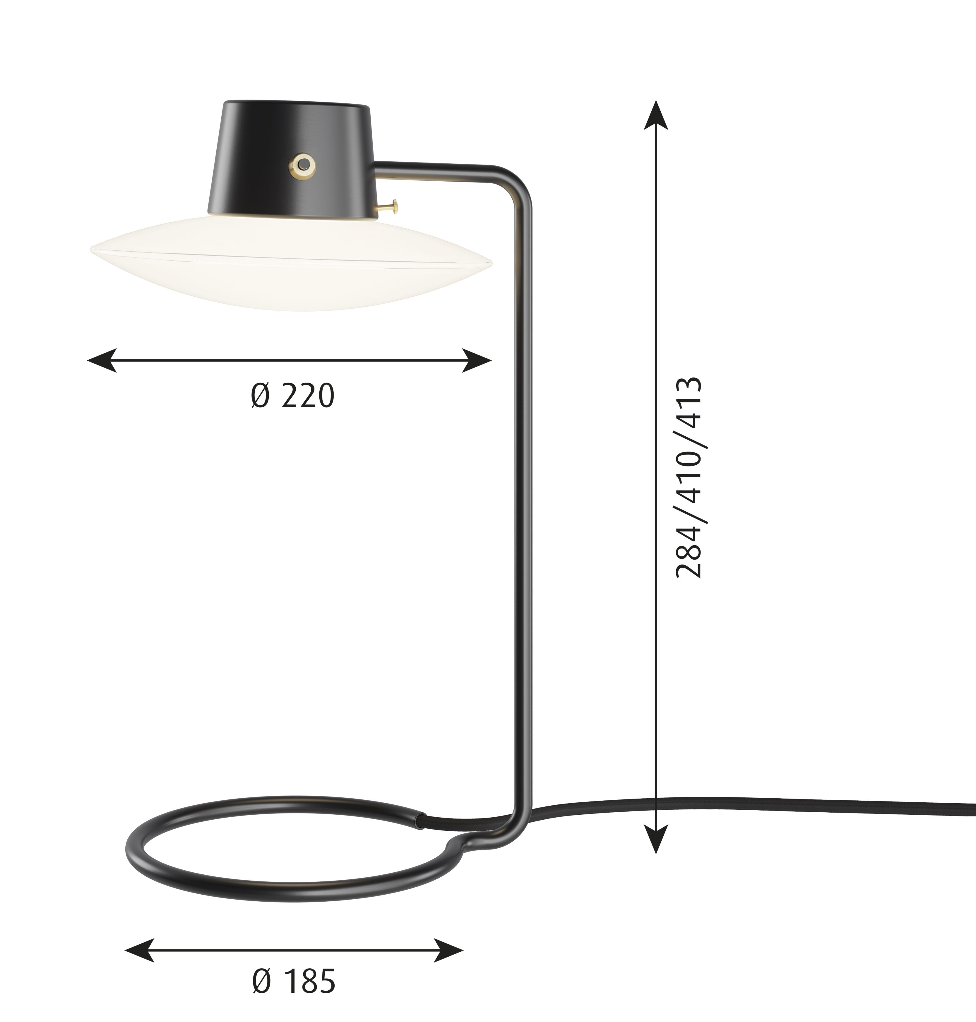 AJ Oxford 410 Table Lamp Louis Poulsen