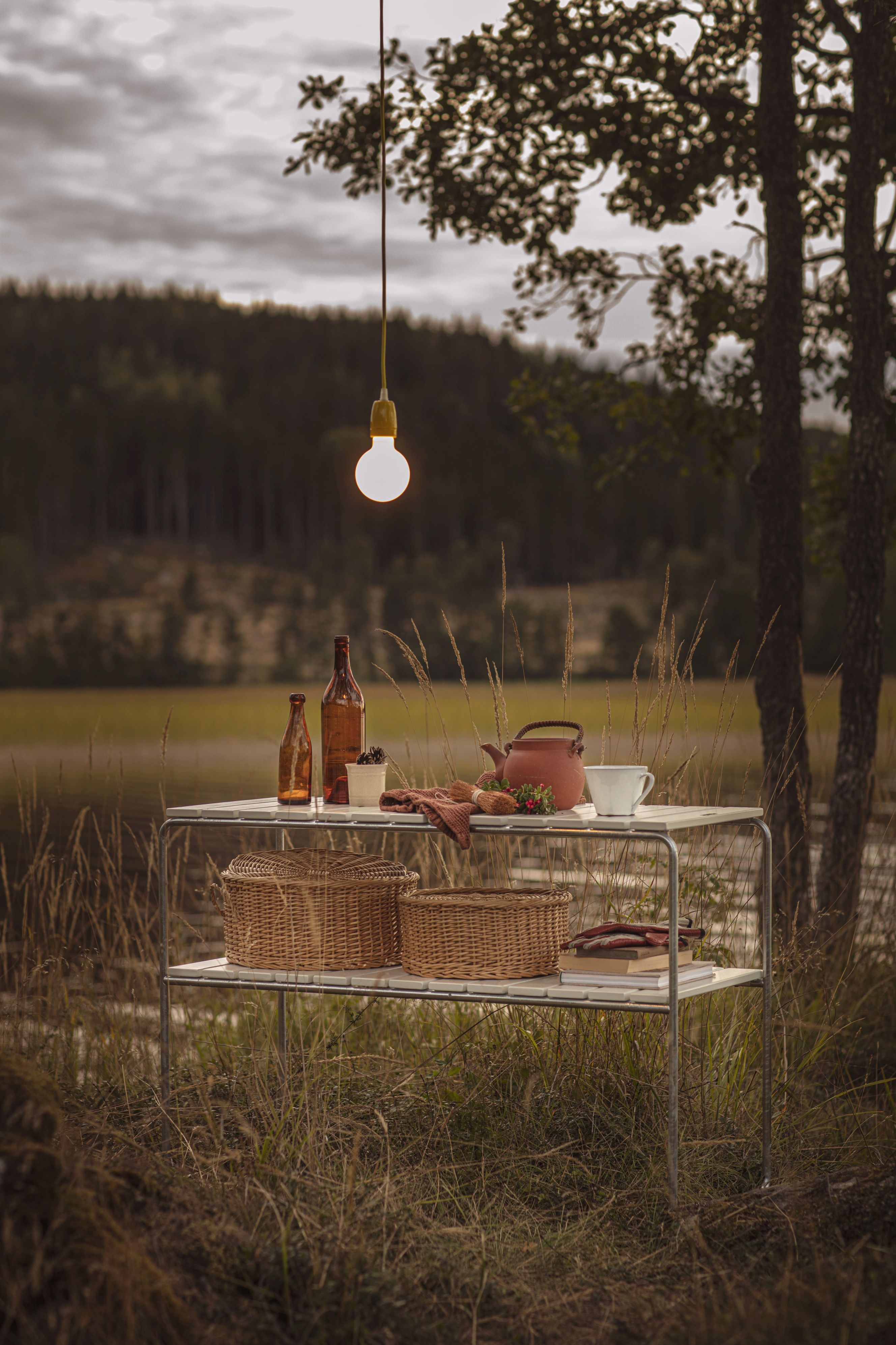Side Table L105 Oak Grythyttan Stalmöbler