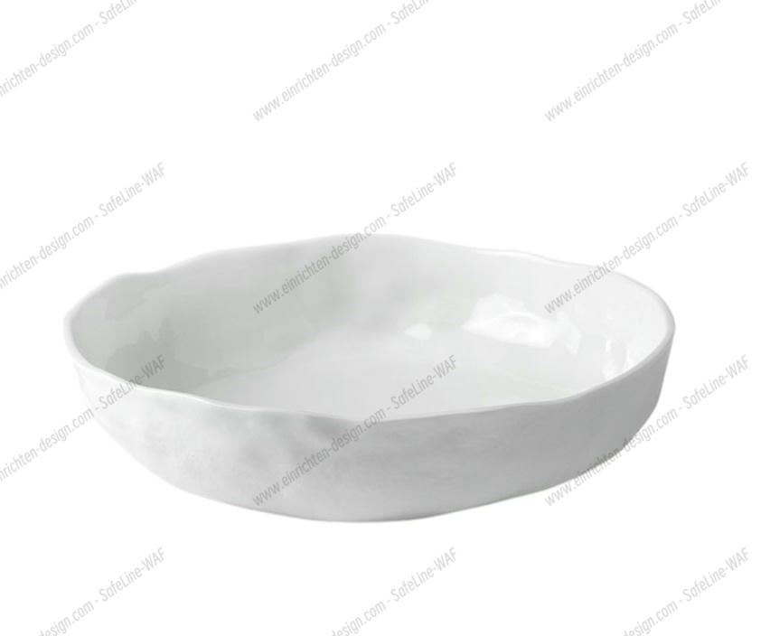 Indulgence" bowl porcelain wheels