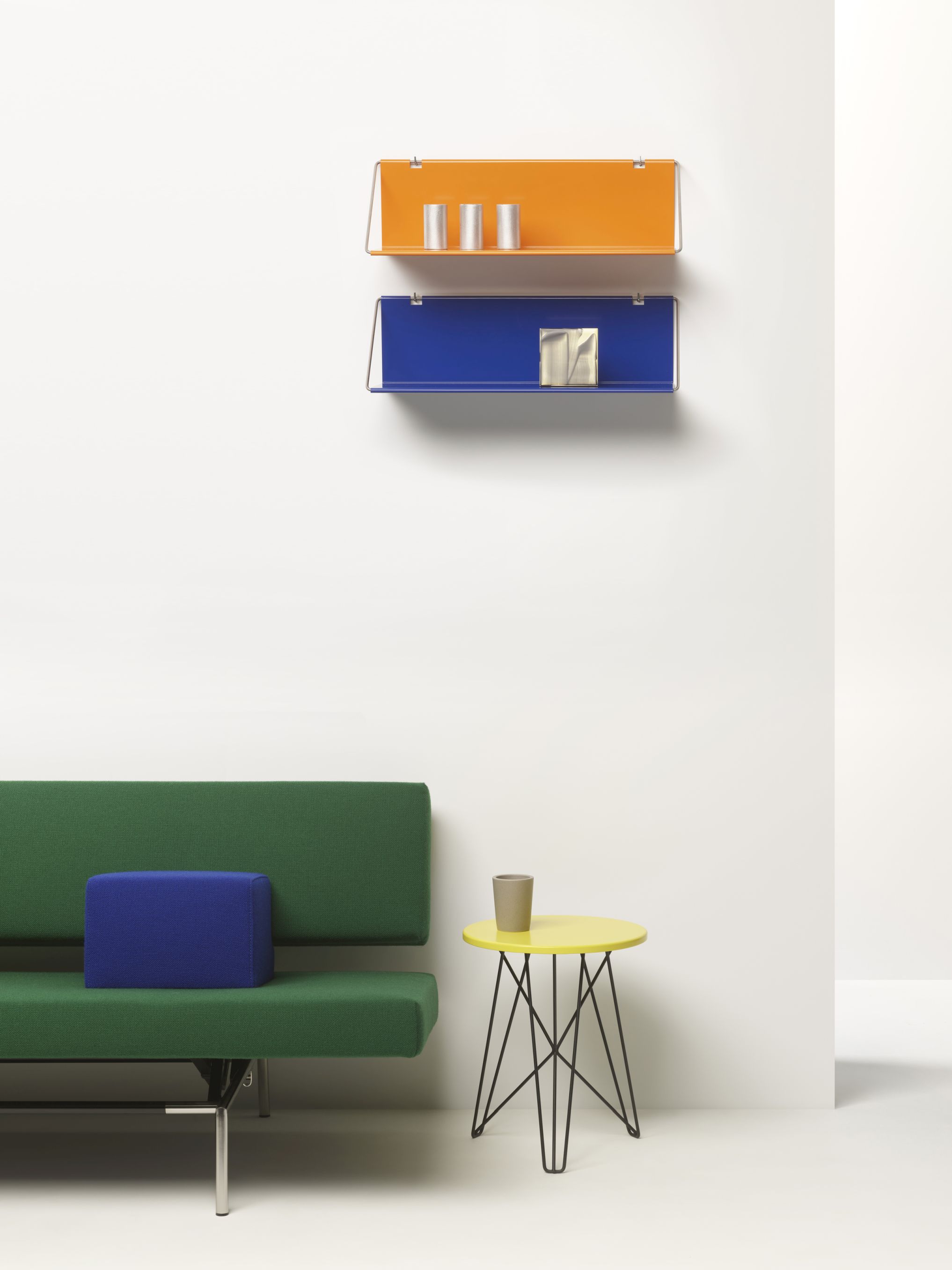 Ijhorst Stool / Side table zinc yellow Spectrum