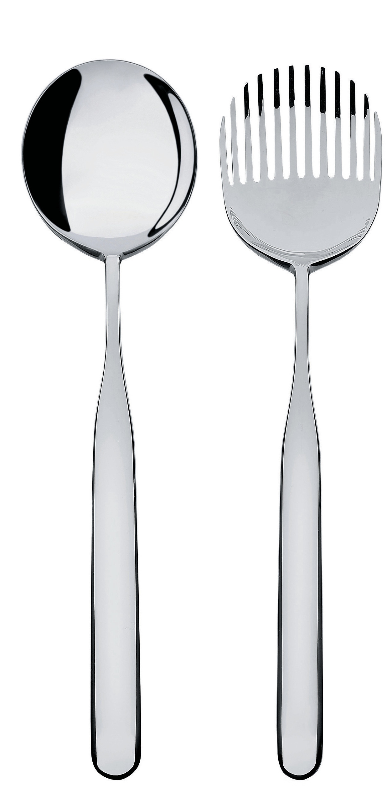 IS02/14 Collo-alto salad servers Alessi