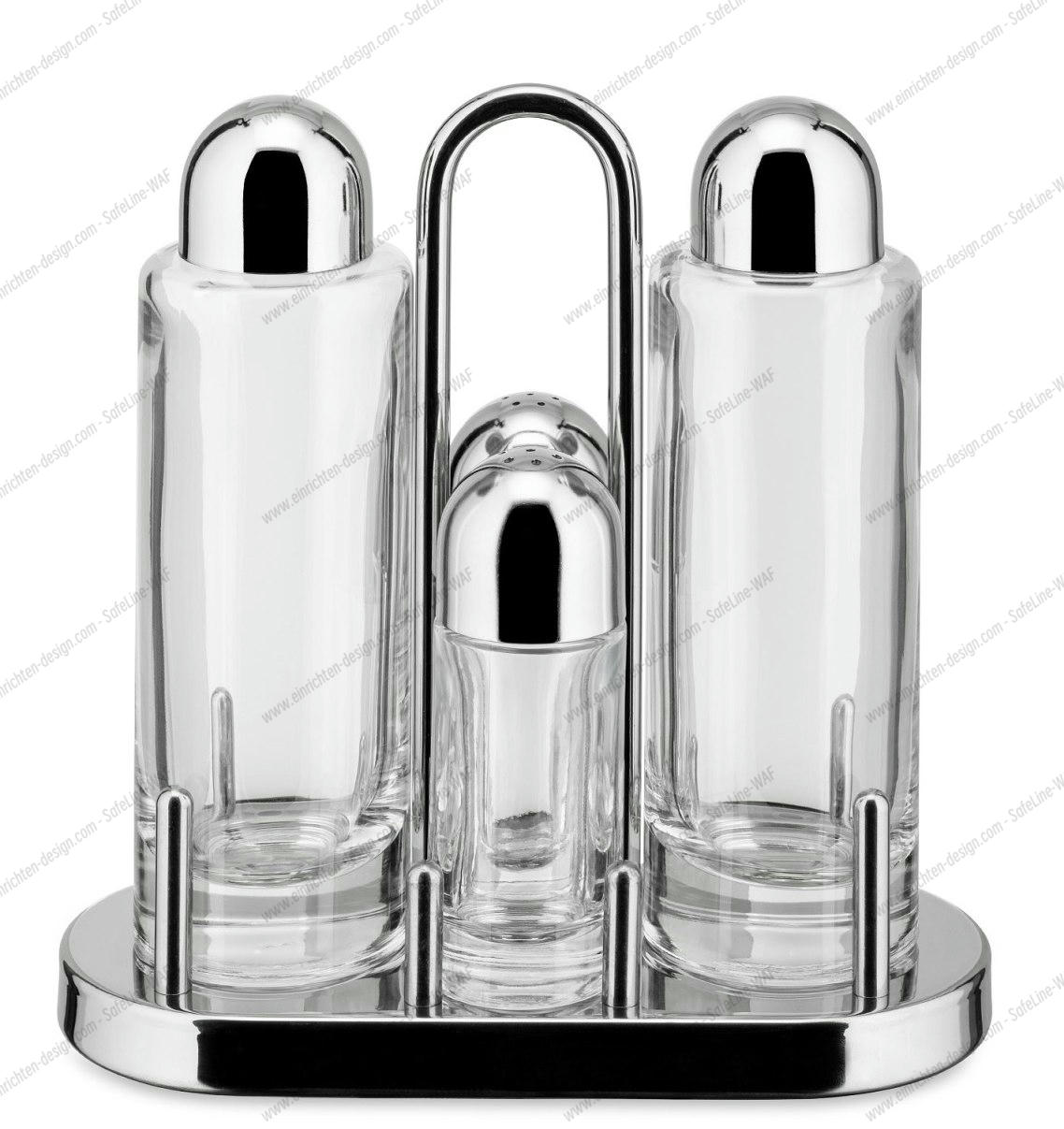 5070 Oil, vinegar, salt and pepper cruet Alessi