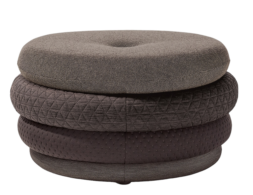 Fat Tom Pouf Lounge - Stool without legs Richard Lampert Brown