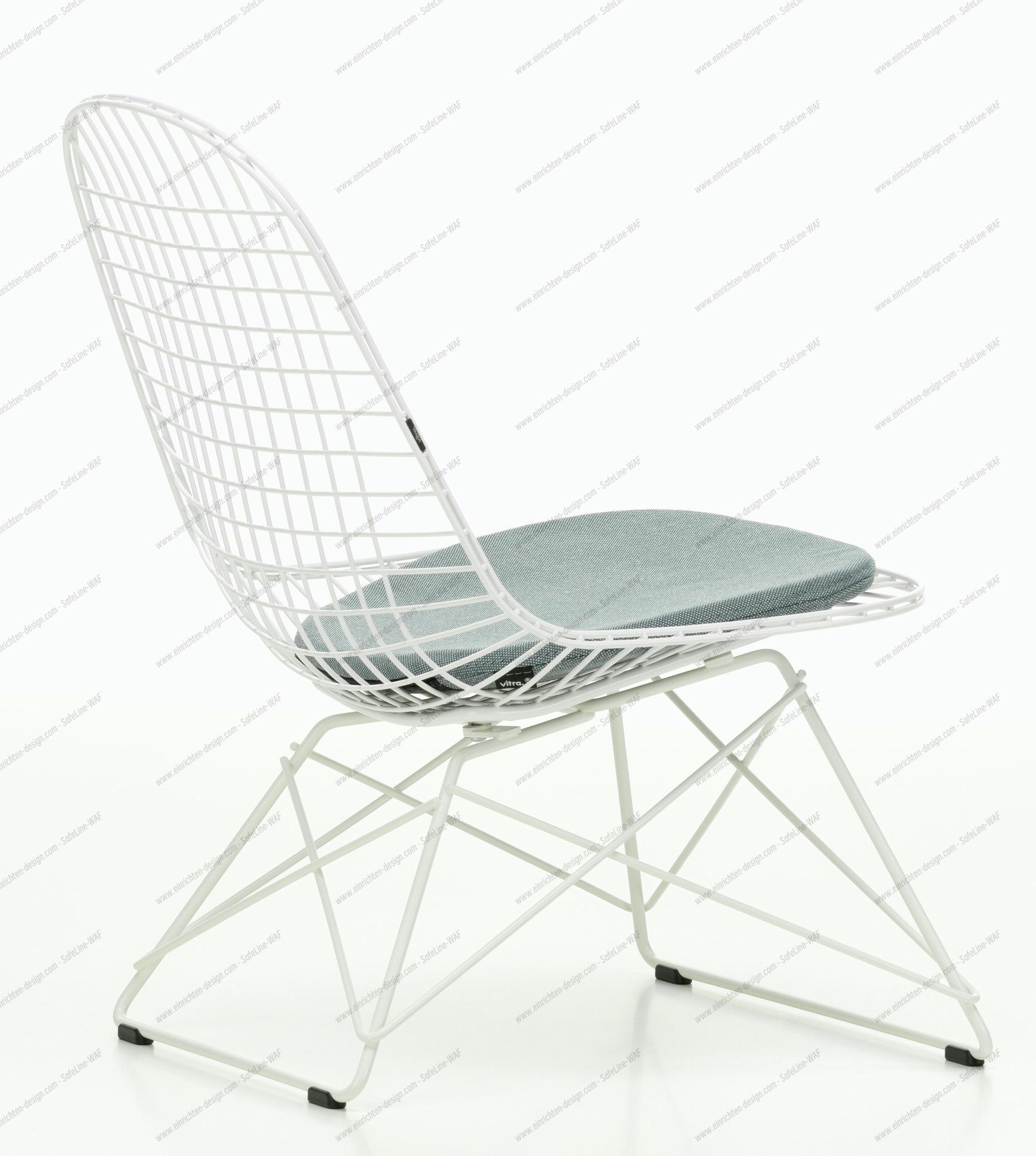 LKR-5 Wire Chair Chair with Seat Cushion Vitra