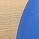 Oak / Electric blue