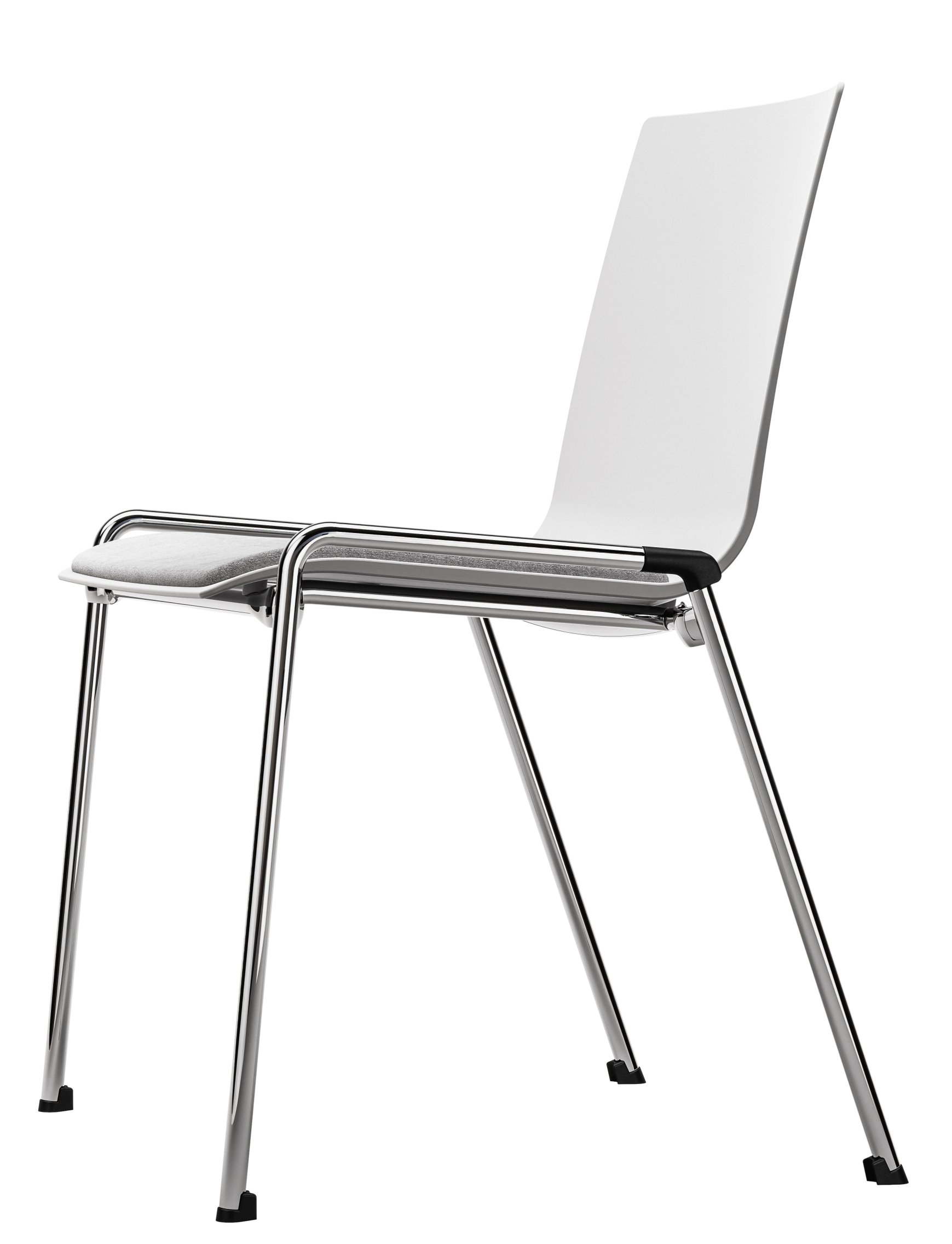S 260 SP Chair without armrest with mirror upholstery Thonet 