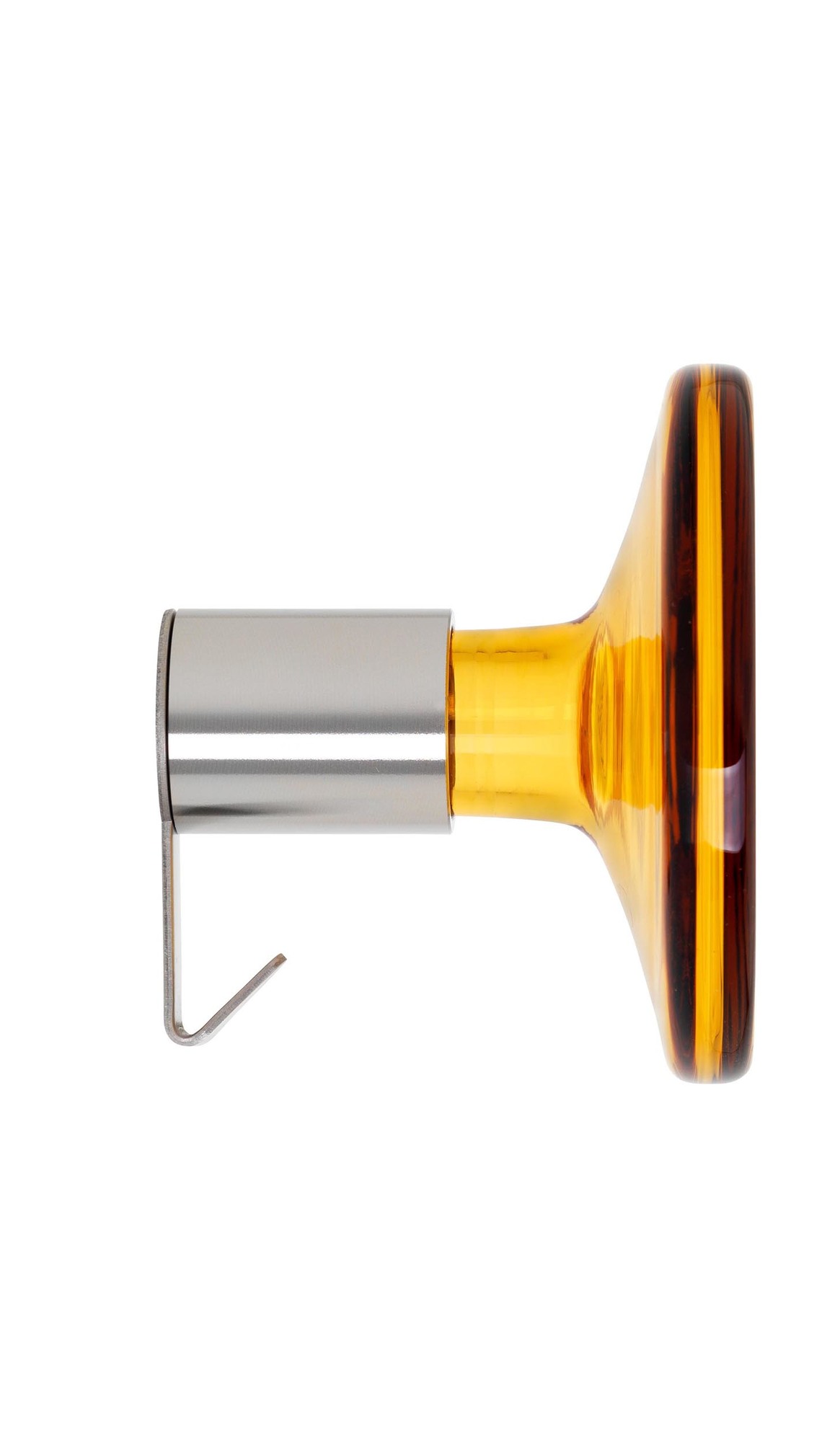 Bulb Wardrobe-hook Ø 9 cm Schönbuch Amber
