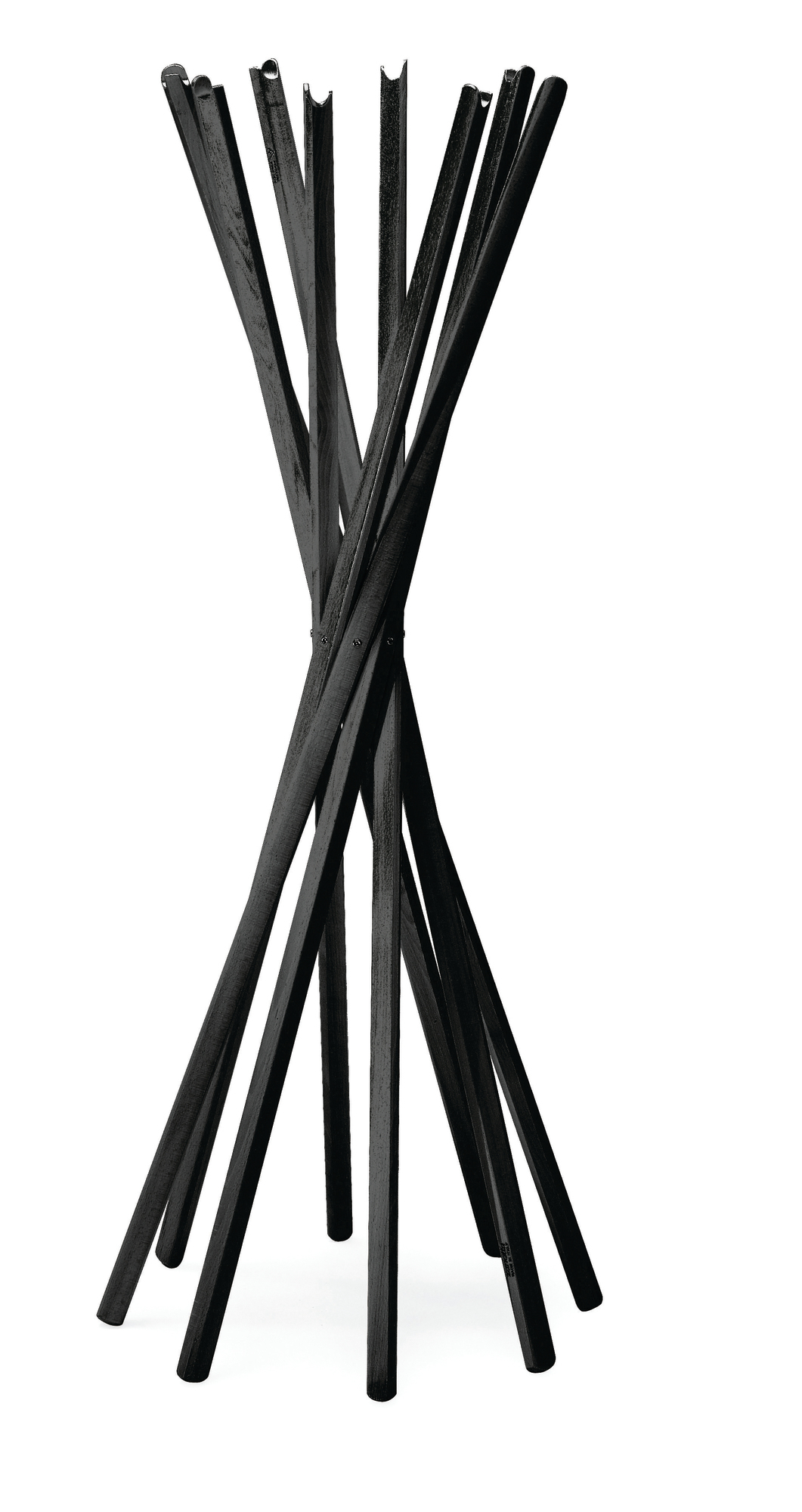 Sciangai Clothes Stand grey lacquered ash Zanotta