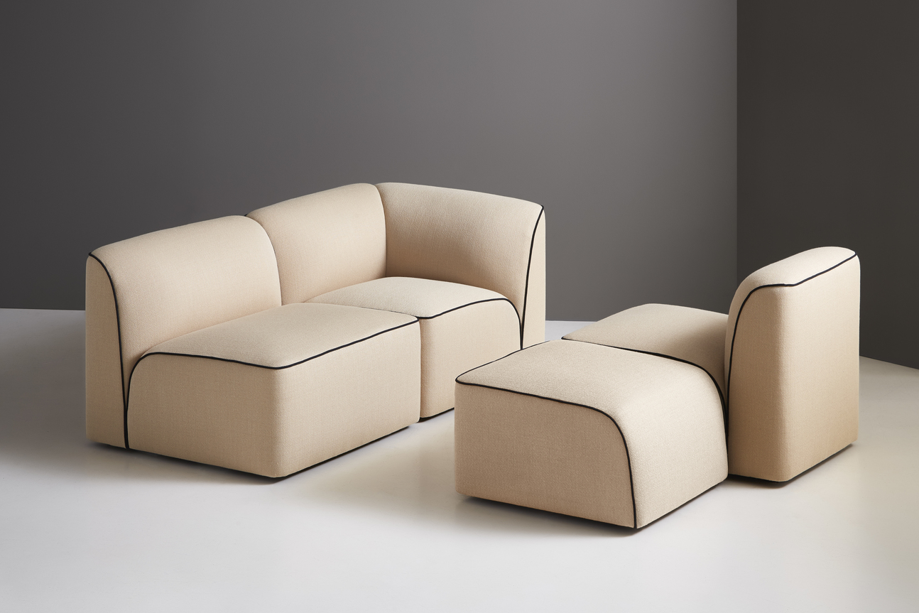 Flora 2,5-seater sofa Woud
