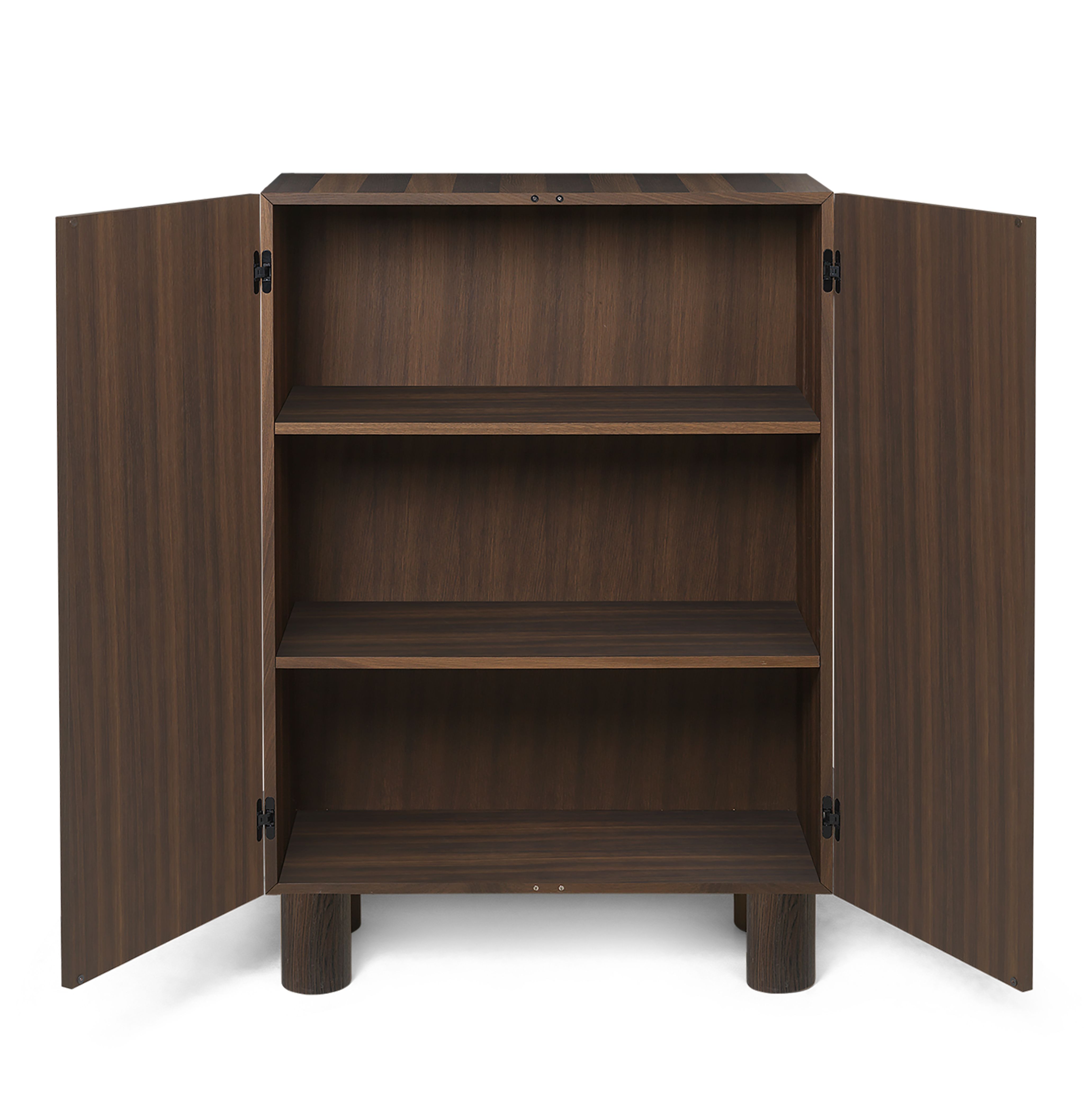 Mail Storage Cupboard Smoked Oak Ferm Living