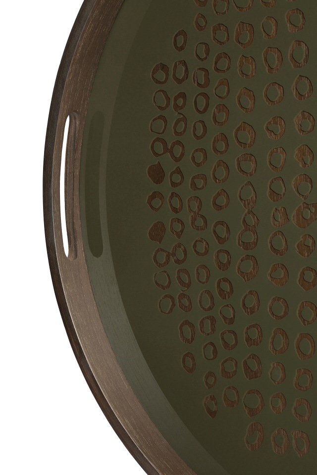 Second Nature Tray Tray Round Ethnicraft