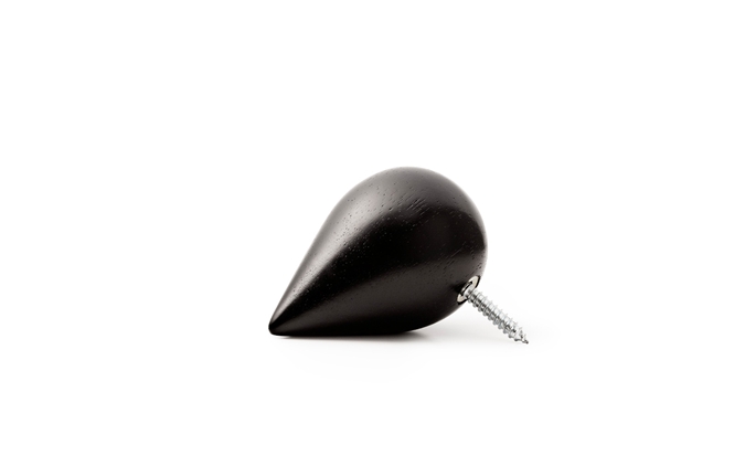 Dropit Hooks 2er Pack coat rack hook BLACK / LARGE Normann Copenhagen SINGLE PIECES