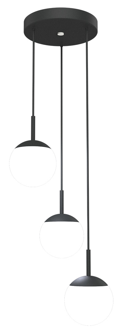 Mooon Triple Suspension Ø 15 cm pendant light Fermob Mooon Triple Suspension Ø 15 cm pendant light Fermob