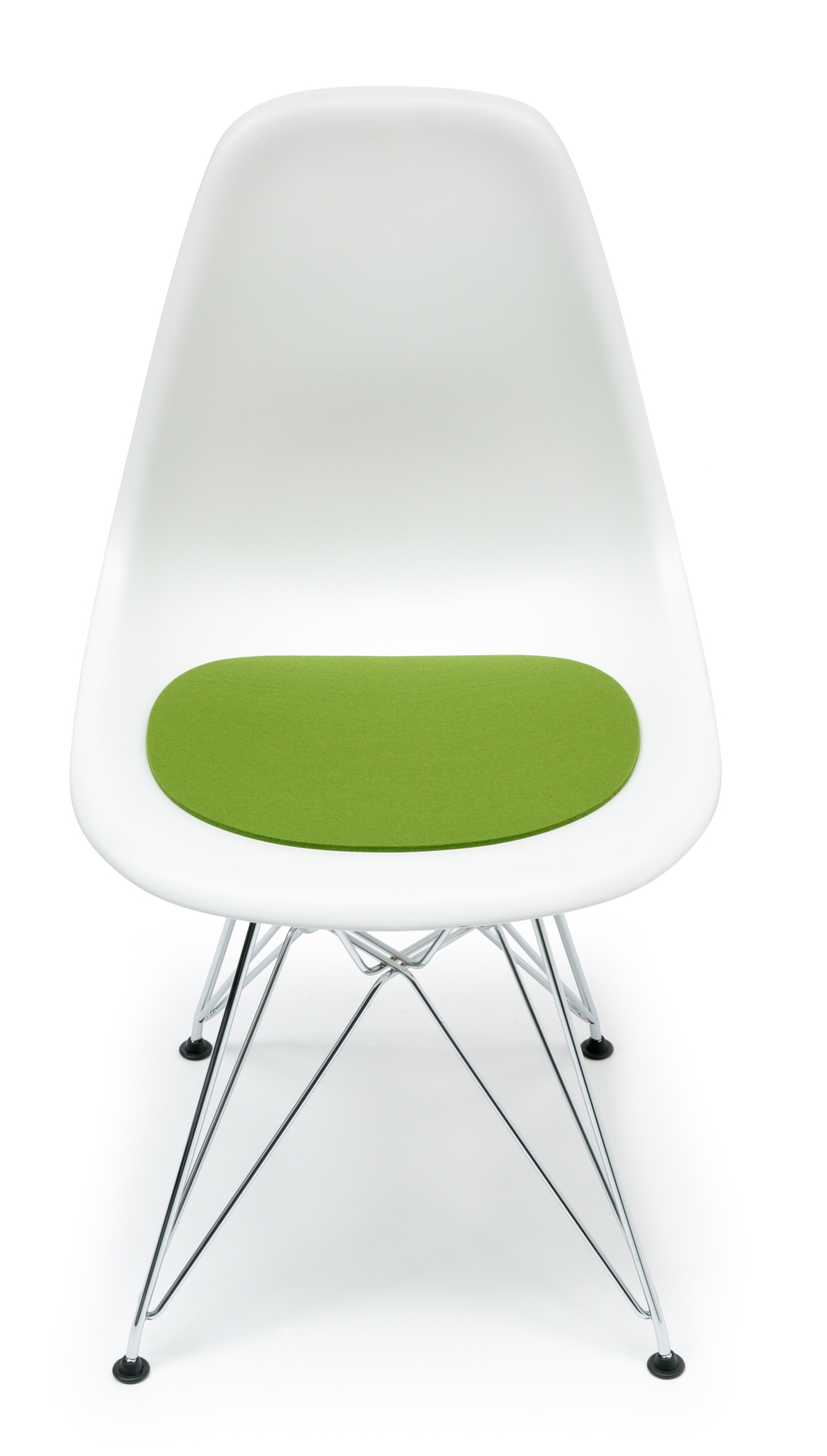 Seat pad-Felt pad Eames Plastic Side Chairs DSR / DSW May green Hey Sign
