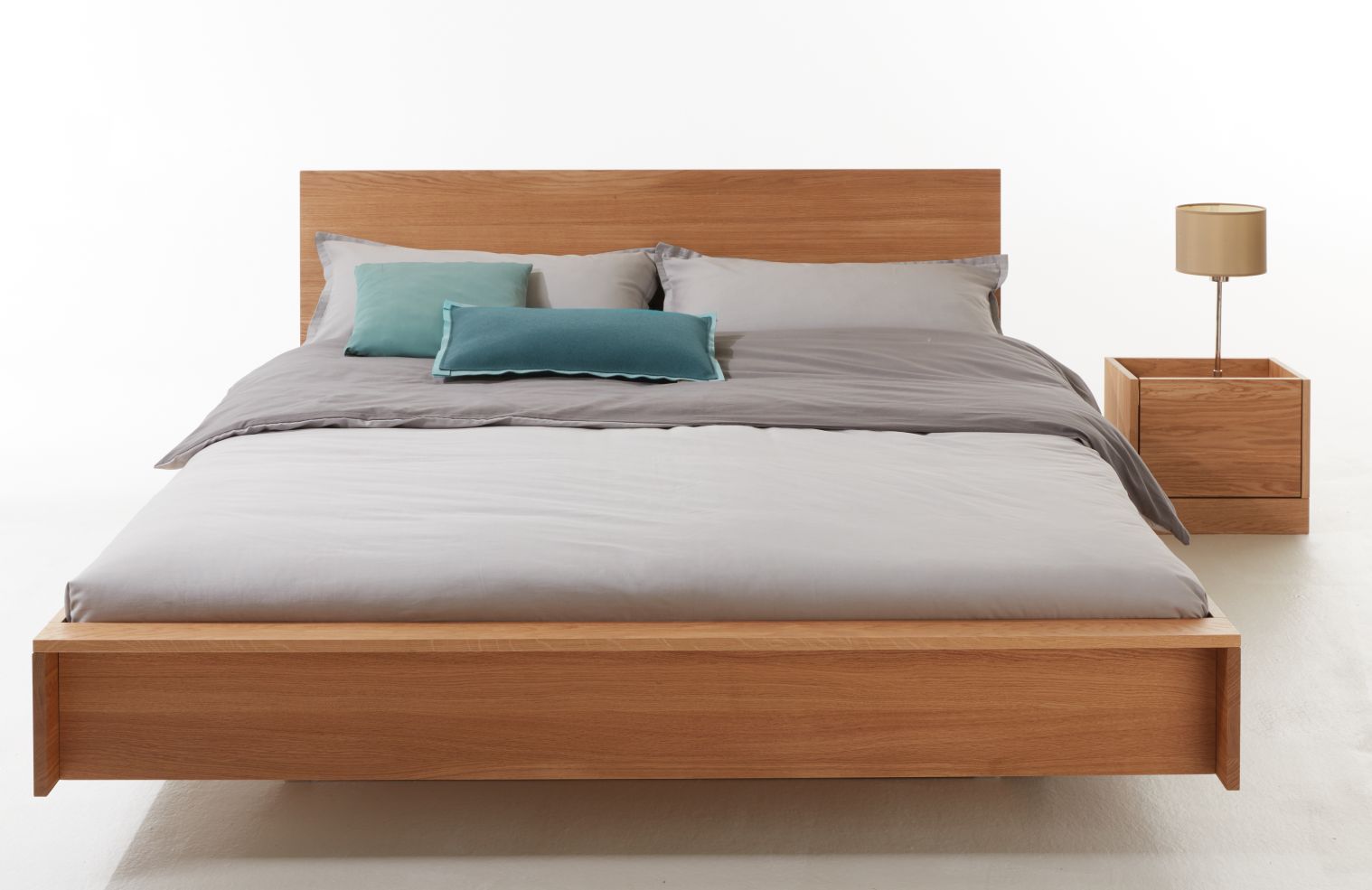 Headboard for Flai bed Oak Müller Möbelwerkstätten