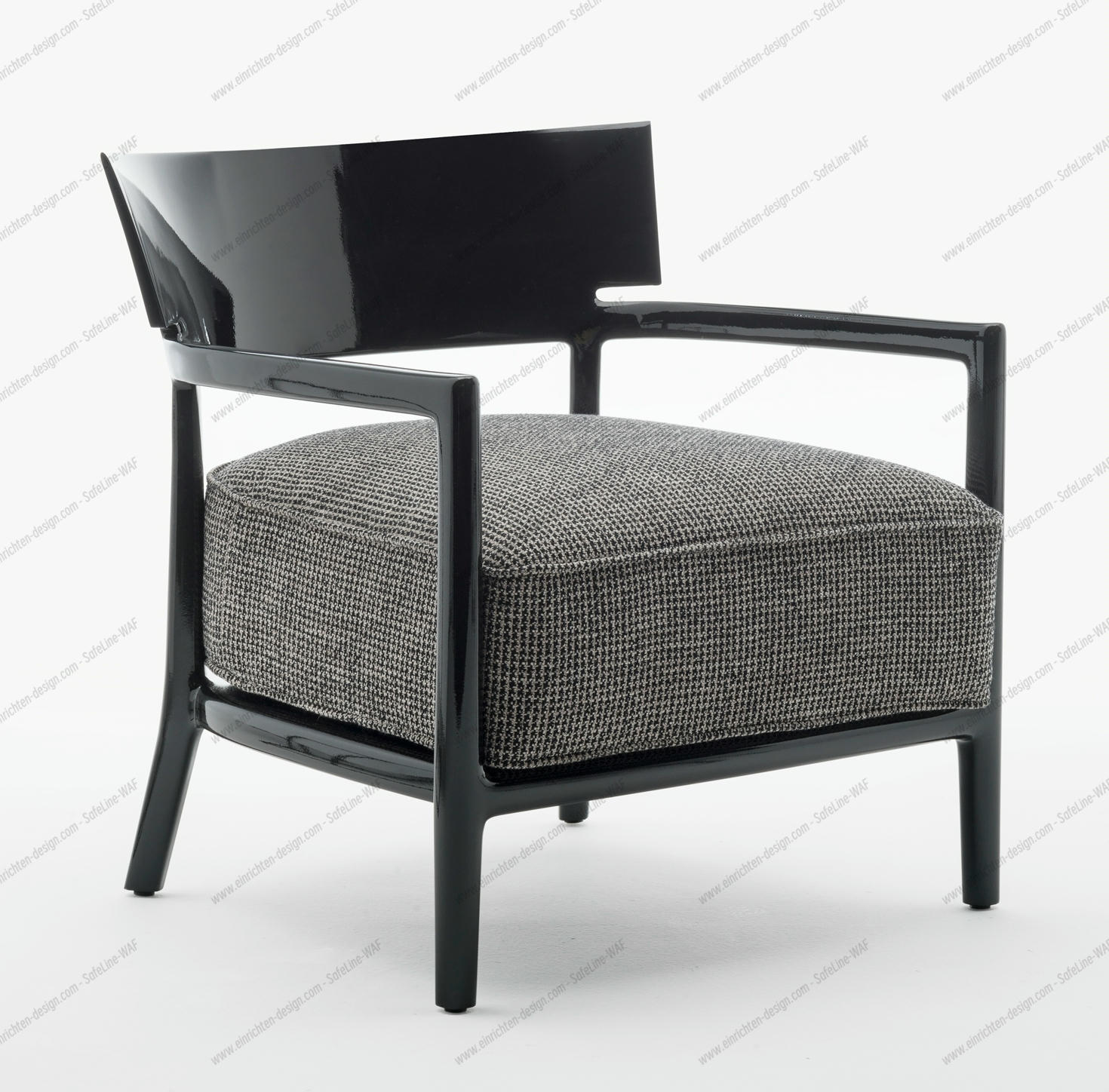 Cara Fancy Armchair Kartell Black