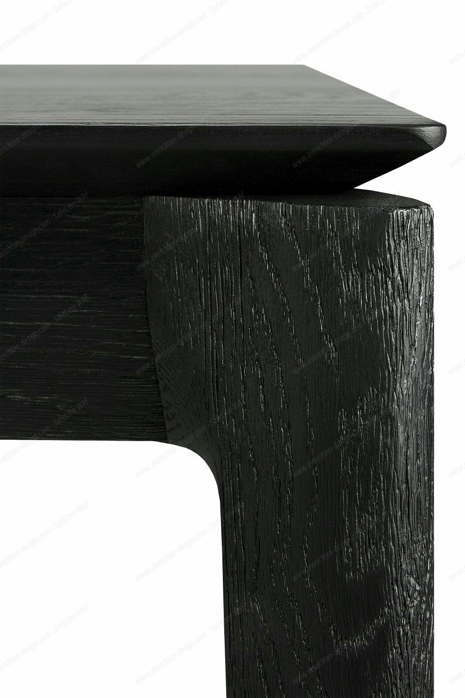 Bok Extendable Table Oak Black Ethnicraft