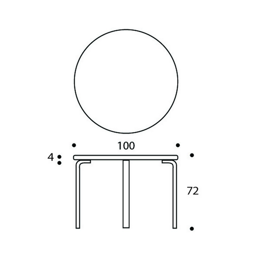 90A table Artek