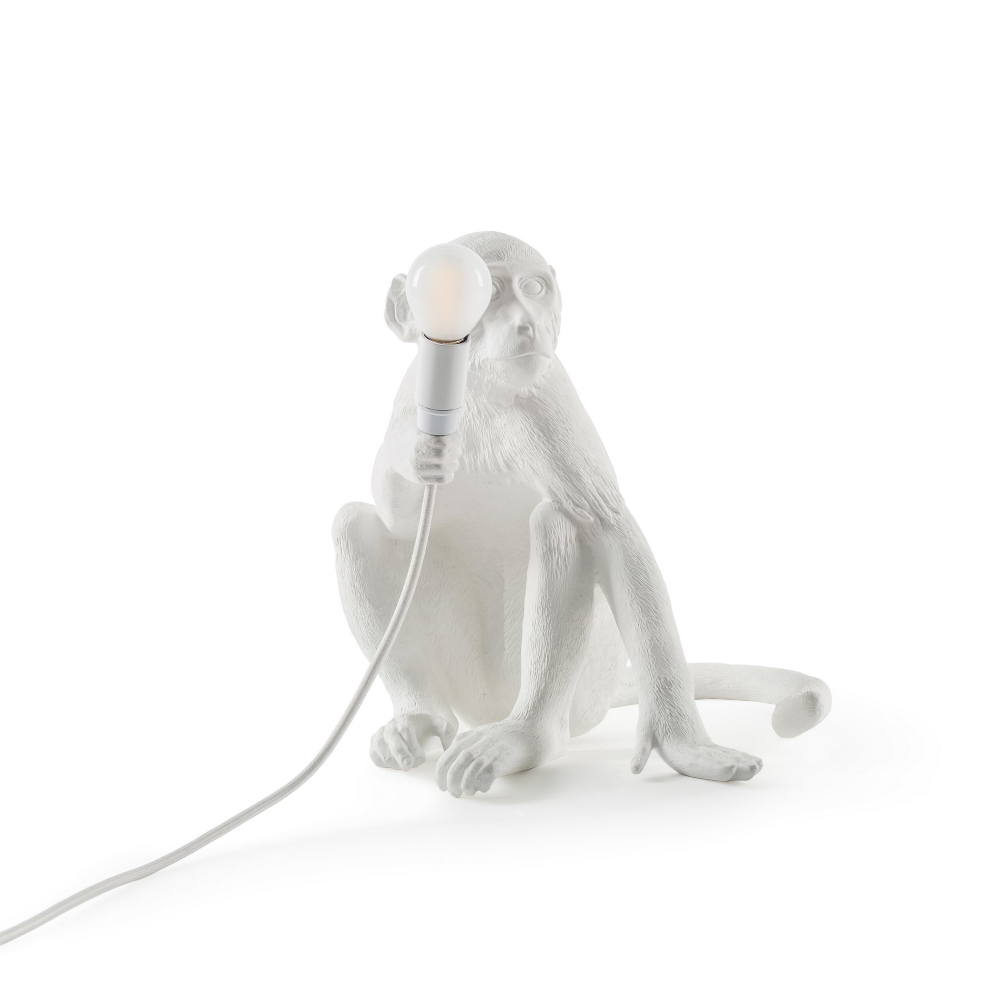 Monkey Sitting Lamp Indoor floor lamp / table lamp with switch Seletti SINGLE PIECE