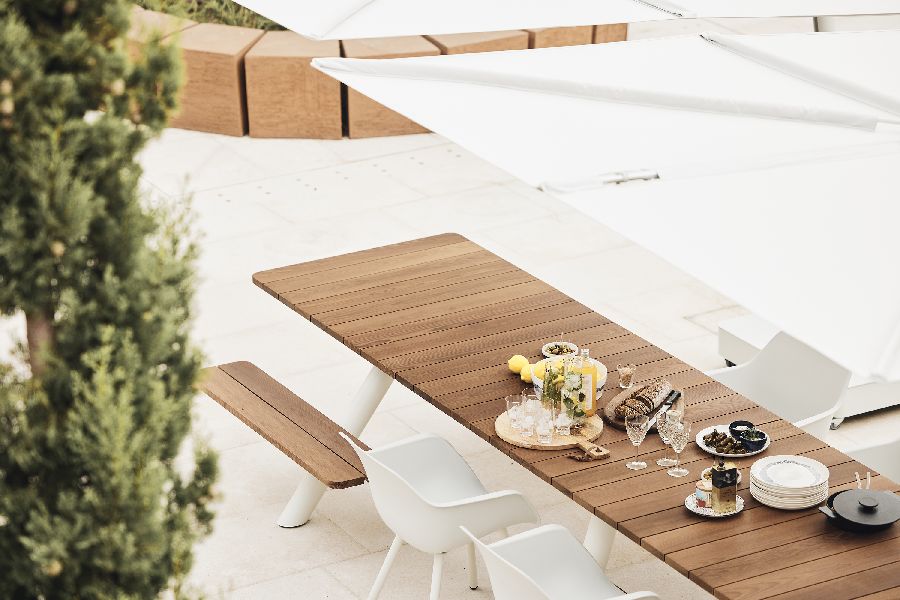 Panigiri Combo table and bench Outdoor Extremis