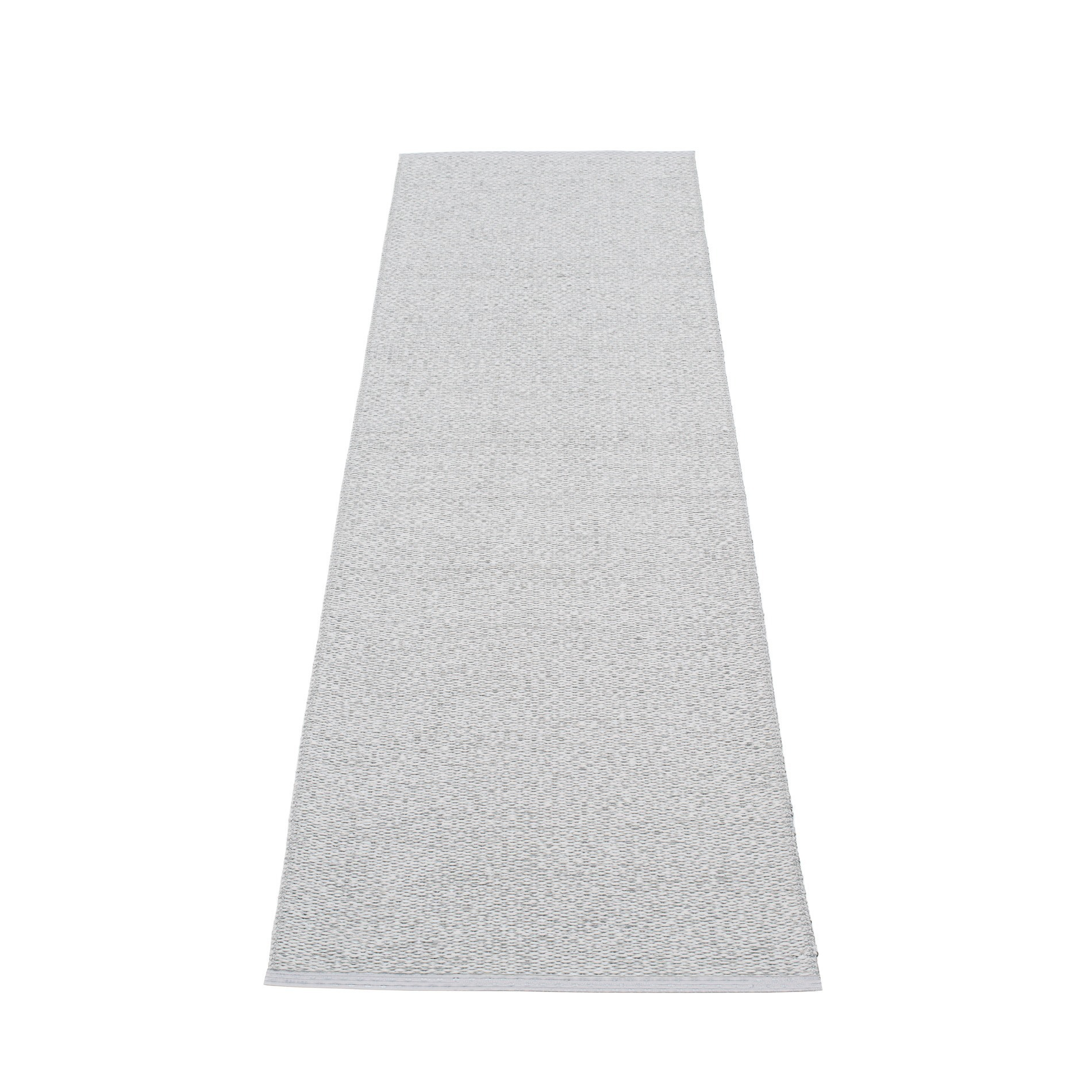 Svea plastic carpet 70x240 cm GREY METALLIC Pappelina SINGLE PIECES