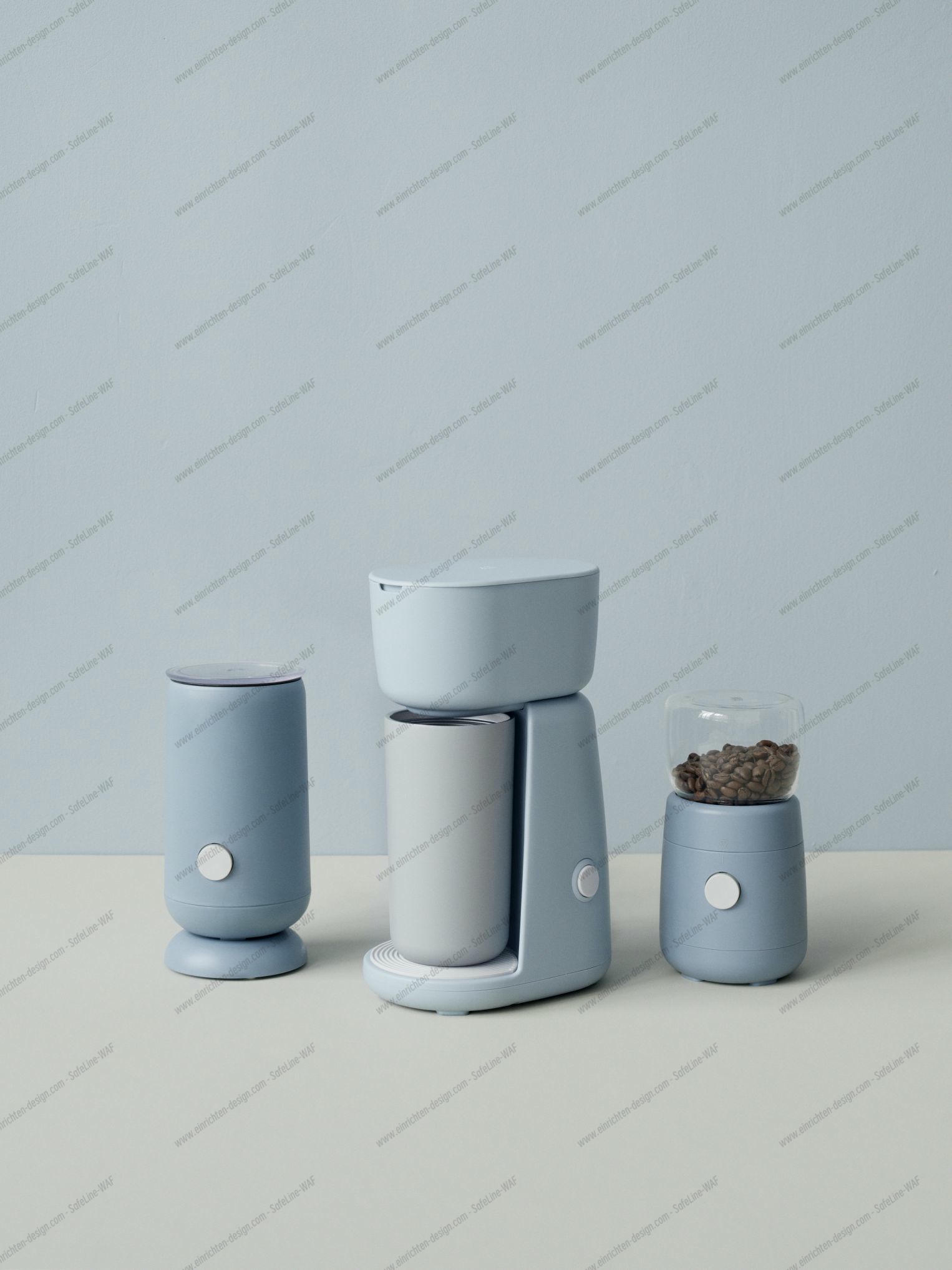 FOODIE Single coffee maker light blue RIG TIG by Stelton SINGLE PIECES