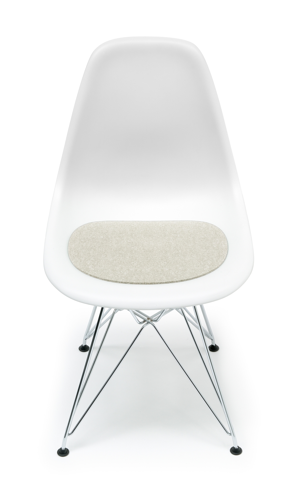 Seat pad-Felt pad Eames Plastic Side Chairs DSR / DSW Marble Hey Sign