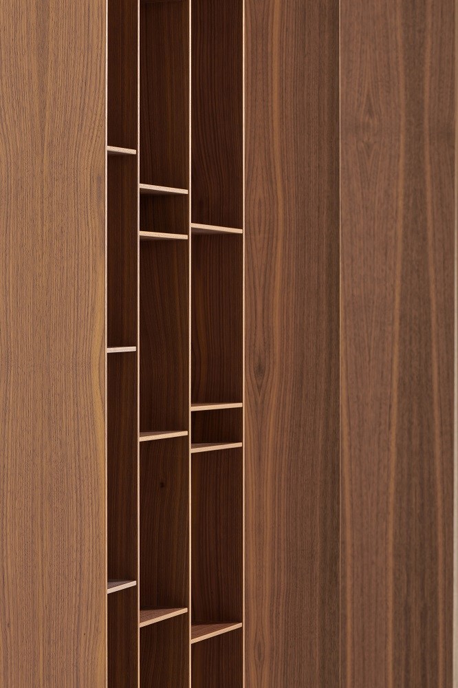 Random Wood Bookcase 3C MDF Italia