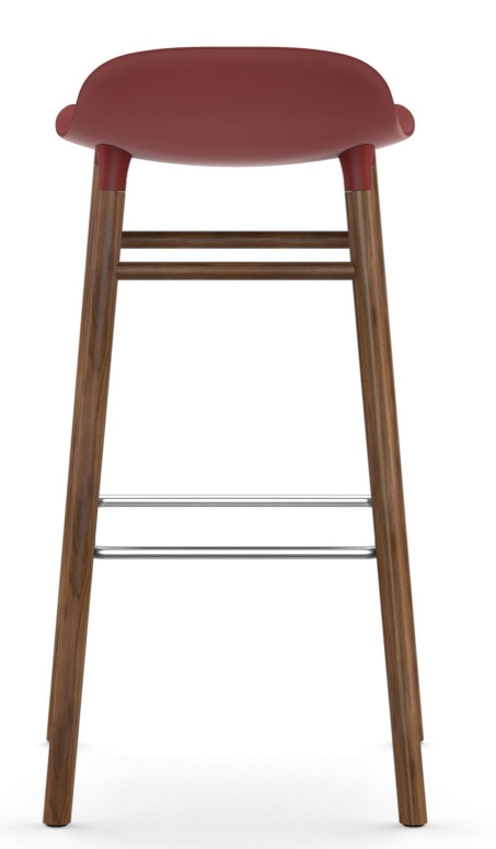 Form Barstool  H 75 cm Wood Normann Copenhagen