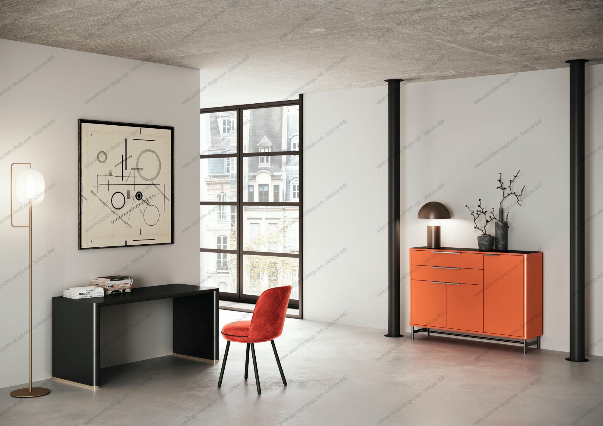 S 50 H5-3 Highboard Müller Möbelfabrikation