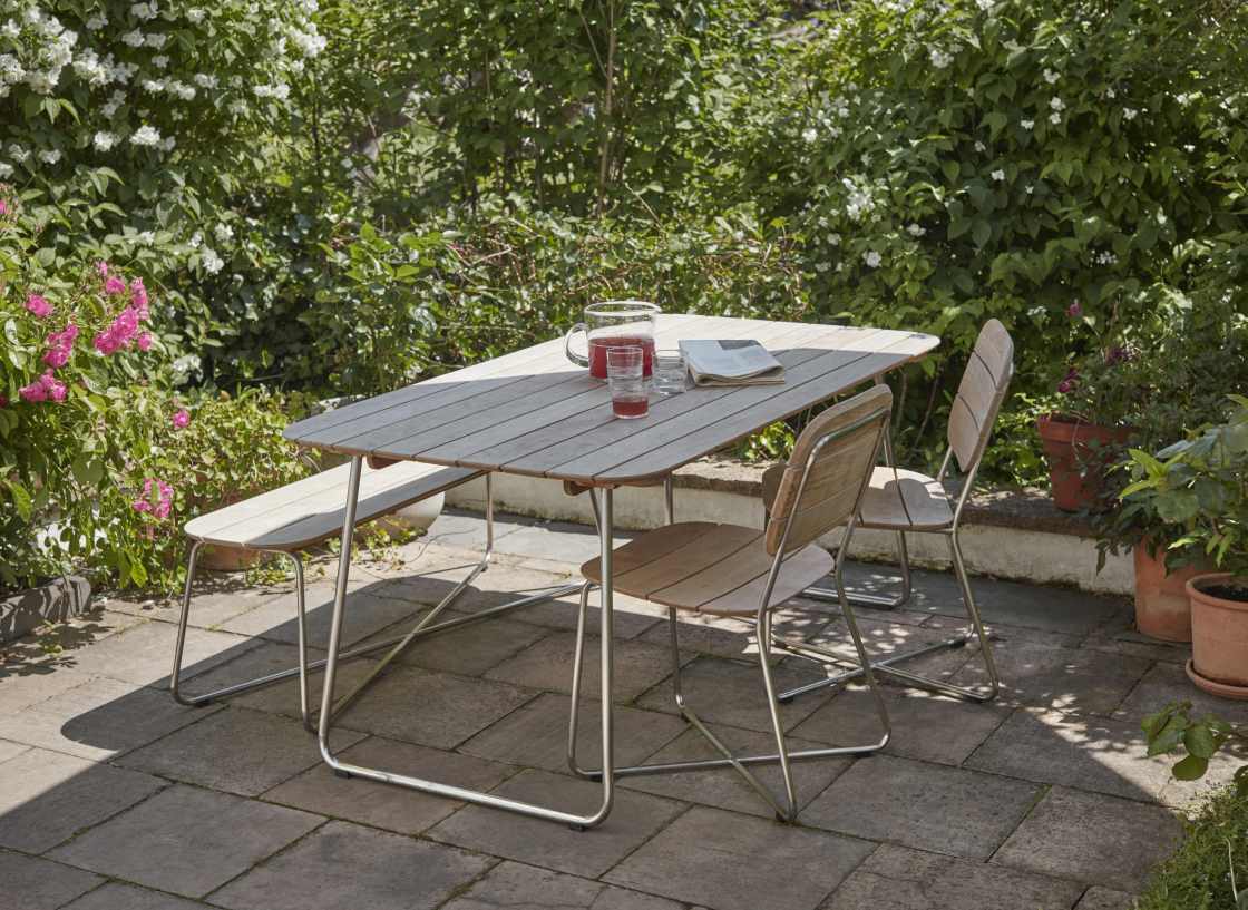 Lilium Bench Bench Outdoor Skagerak by Fritz Hansen