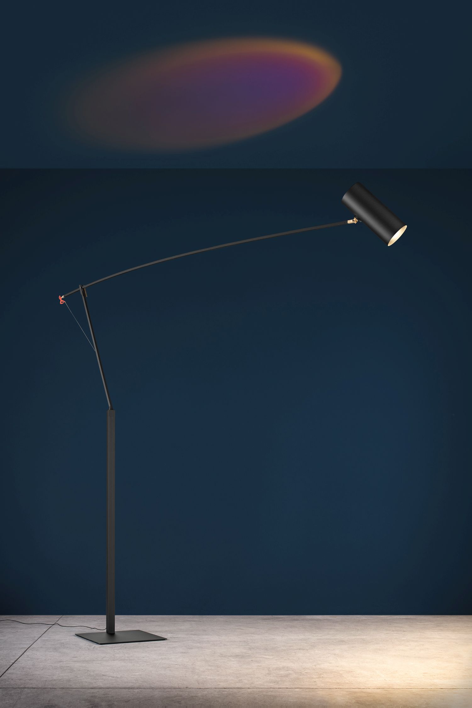 Ettorino BIG Floor Lamp Black Catellani & Smith