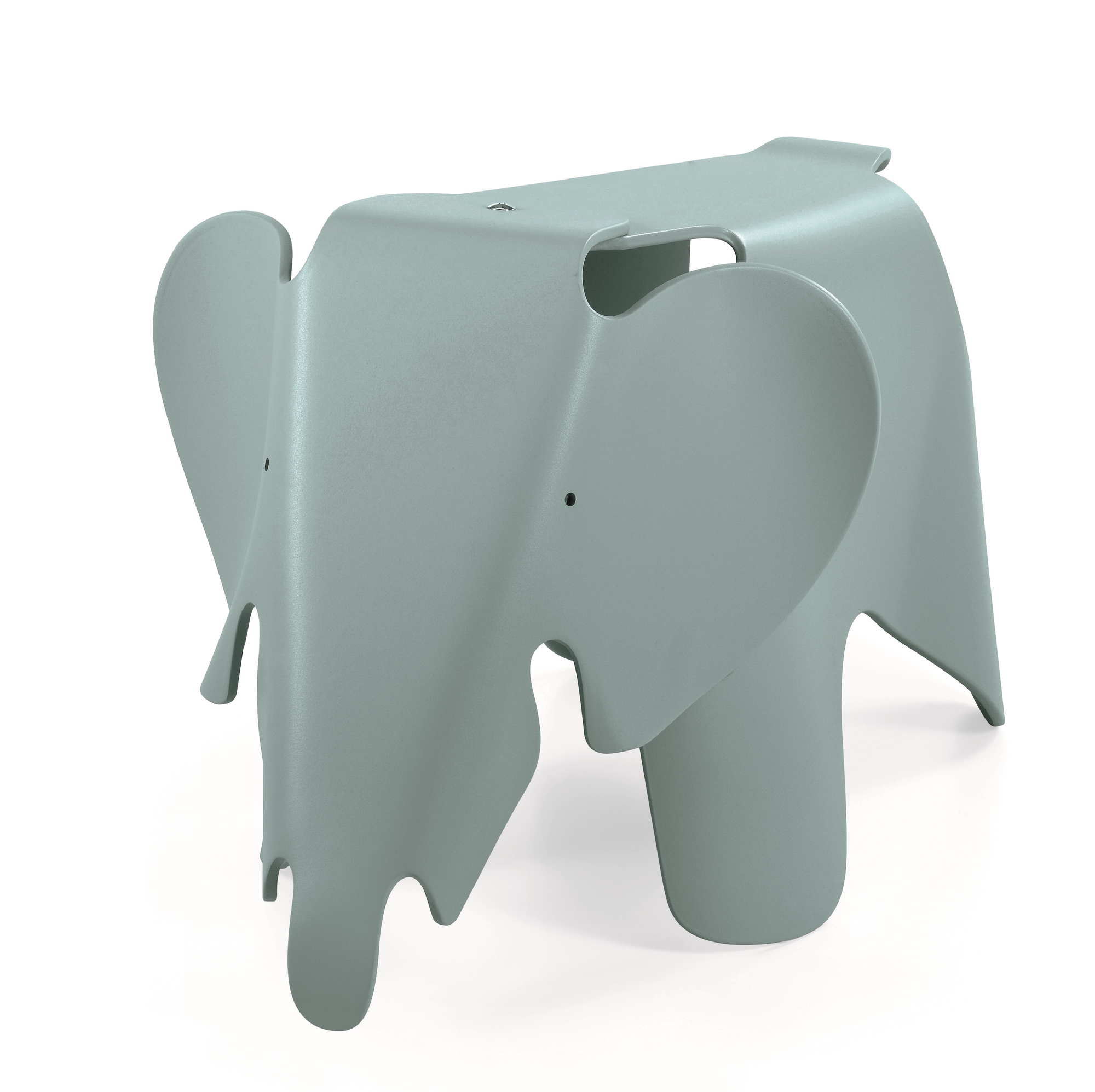 Eames Elephant Stool ice grey Vitra
