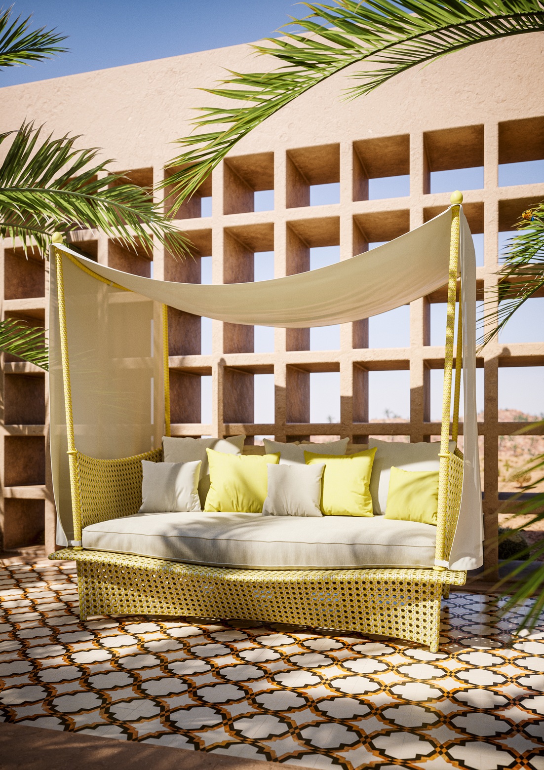 Daydream Daybed with Cushion Dedon