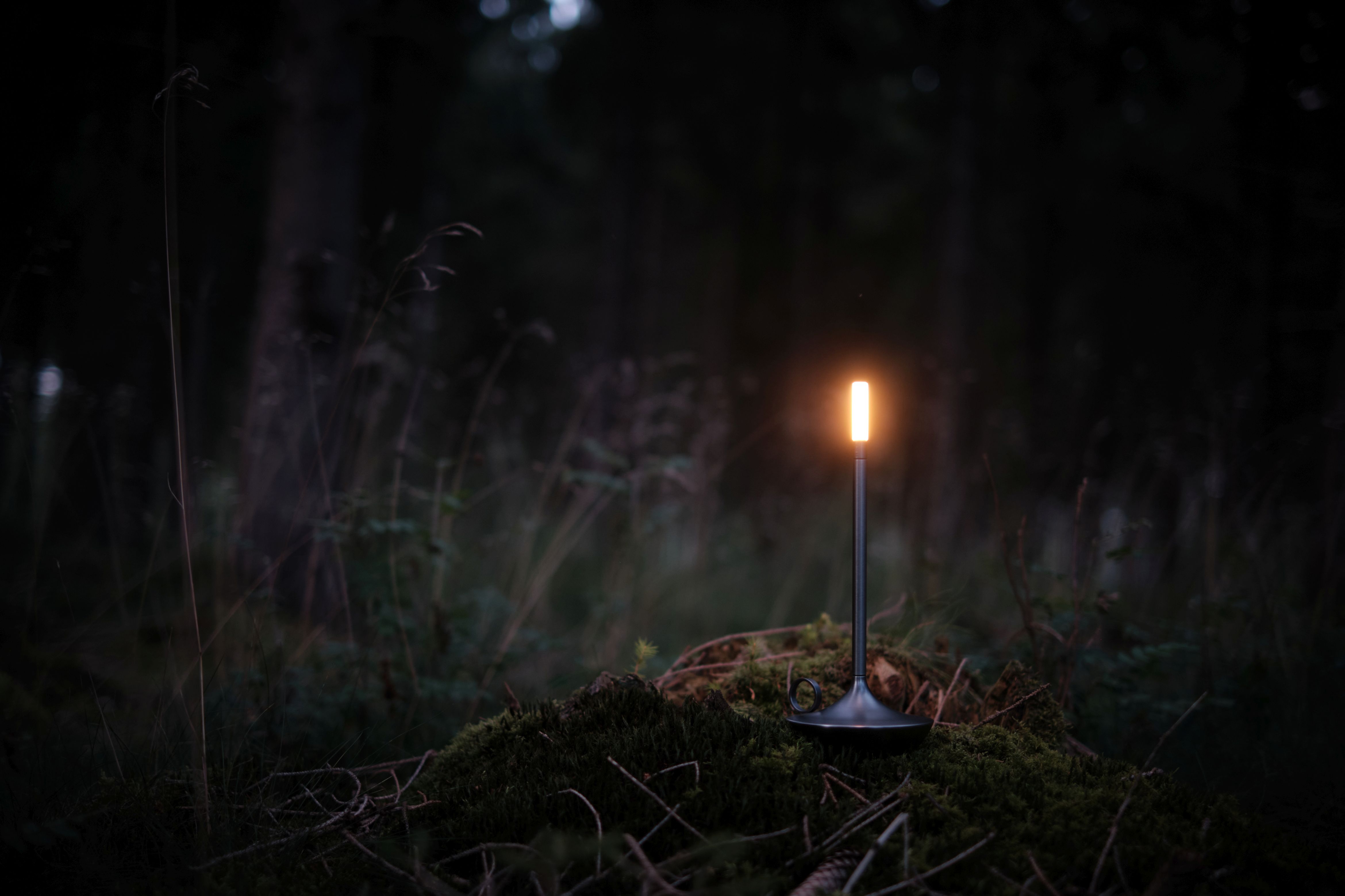 Wick Portable light / Tample lamp with USB graphite Graypants